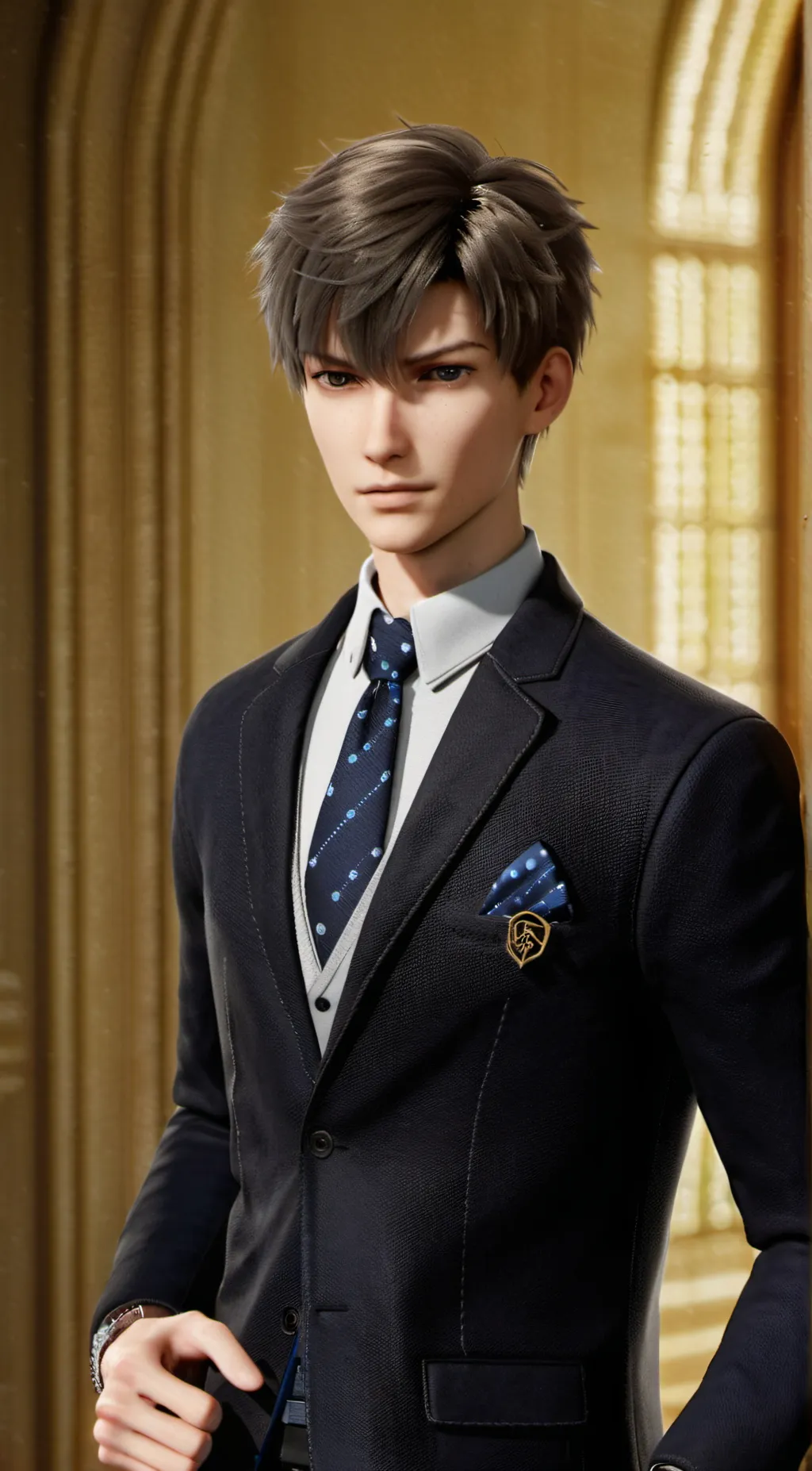 ai character: Luke  background