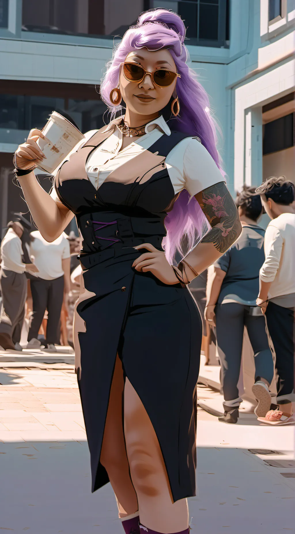 ai character: chacha background