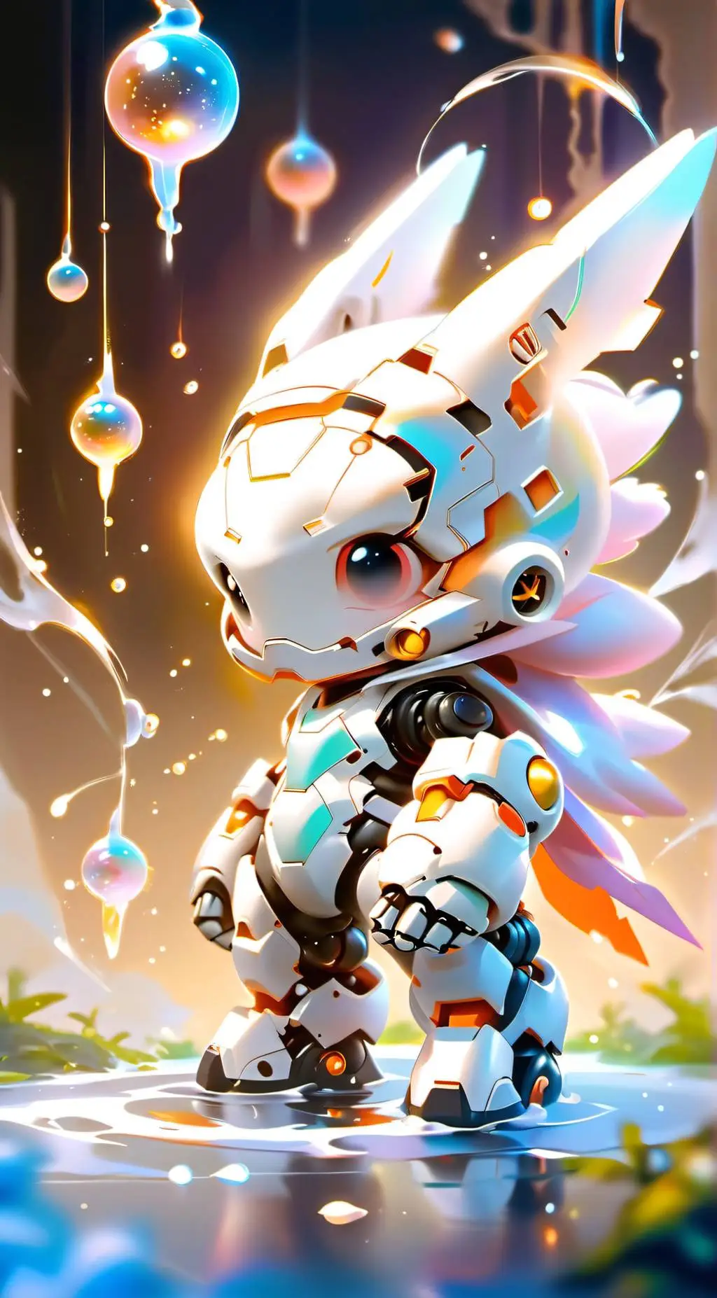 ai character: Aurora  background