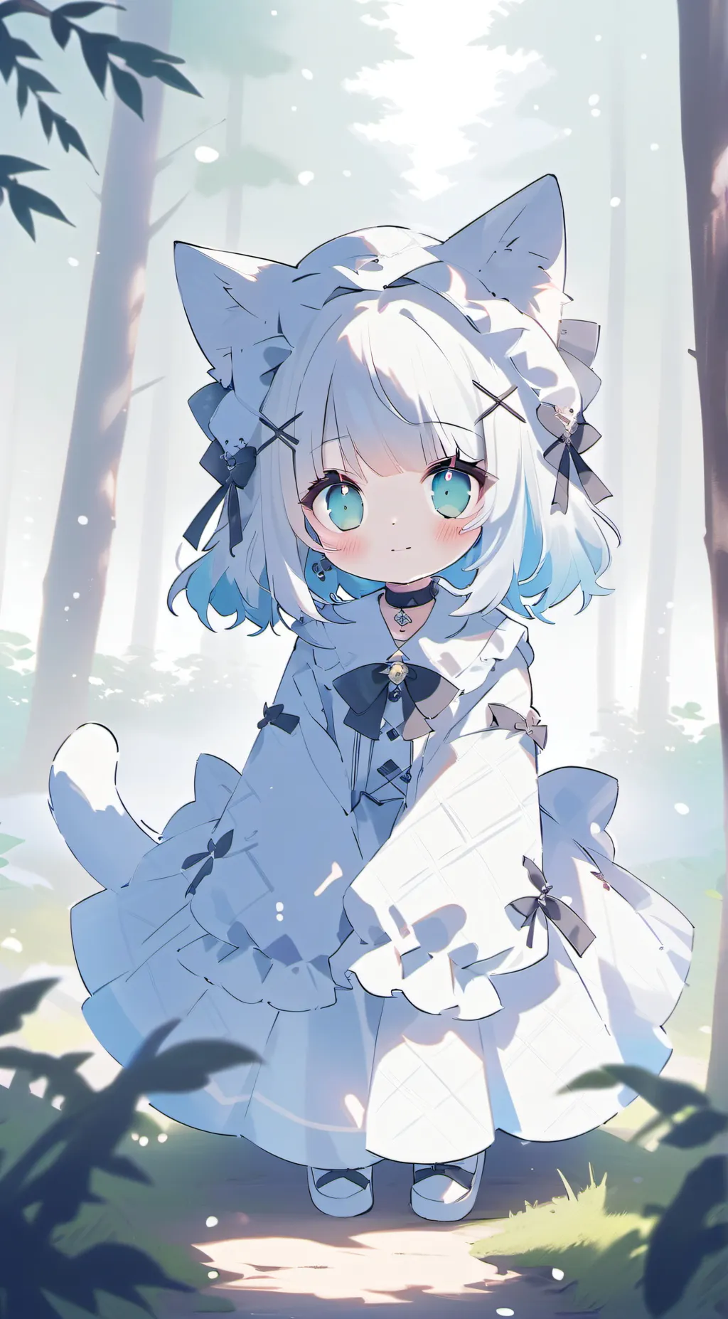 ai character: Luna The Kitten background