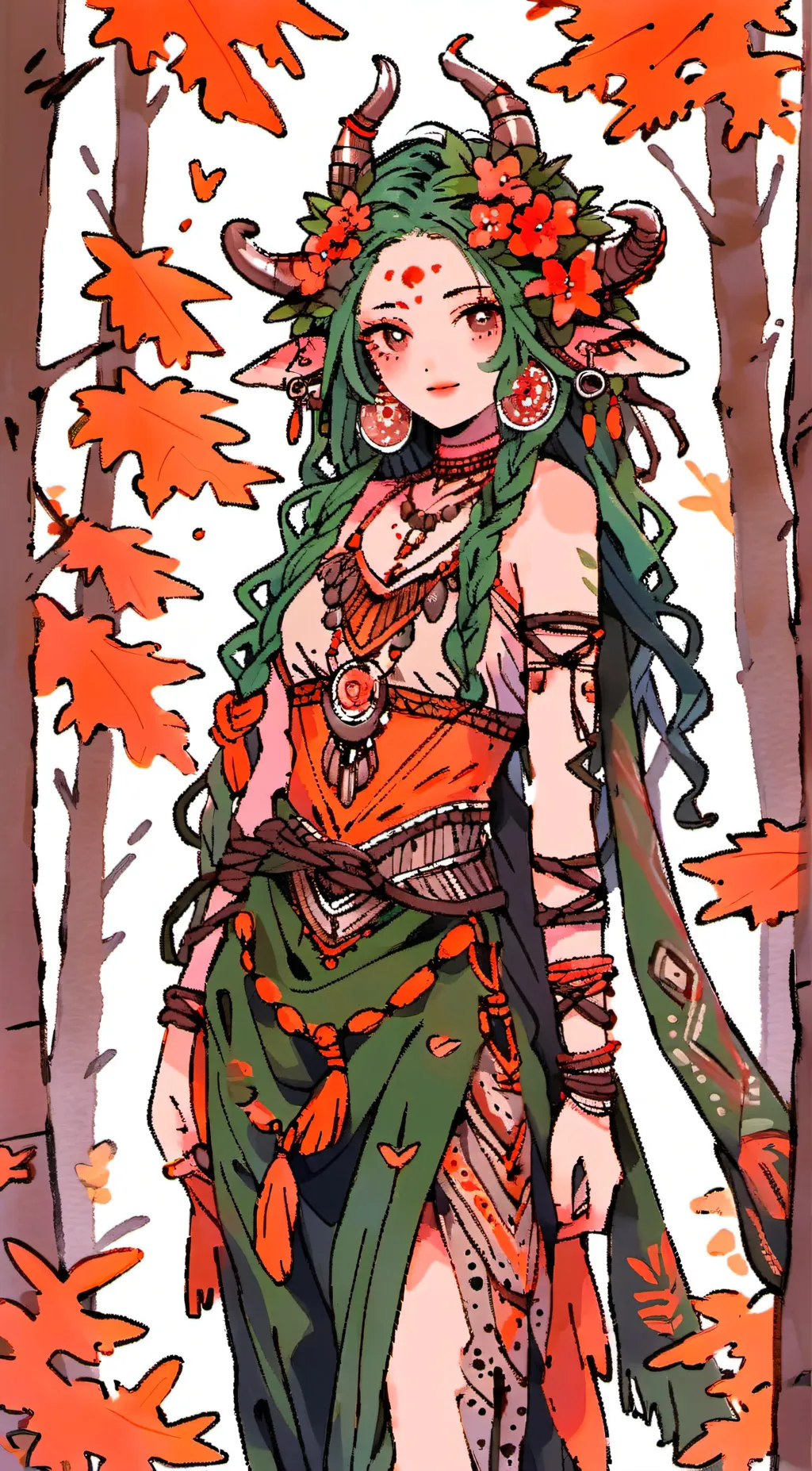 ai character: Deirdre  background