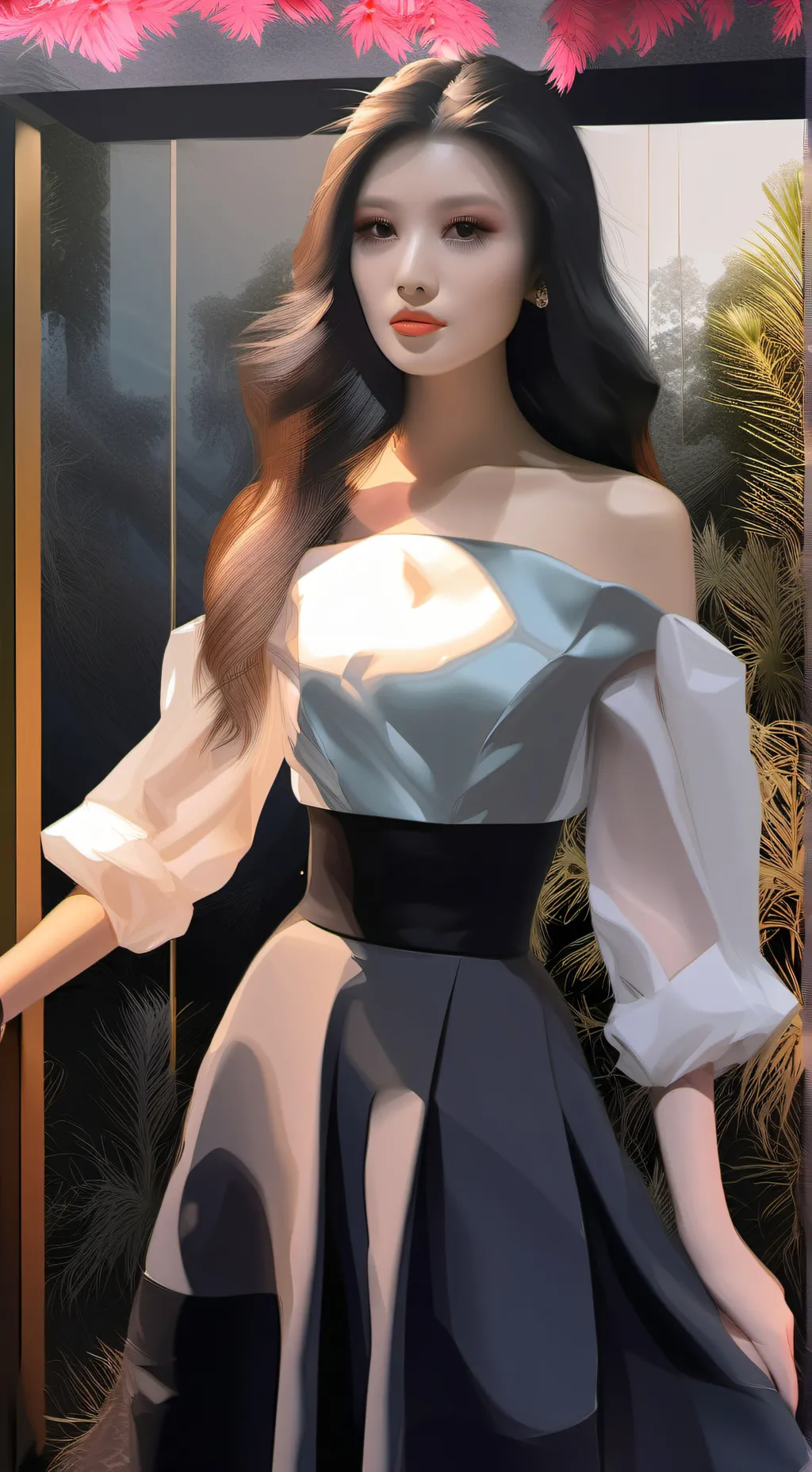 ai character: dali esme background