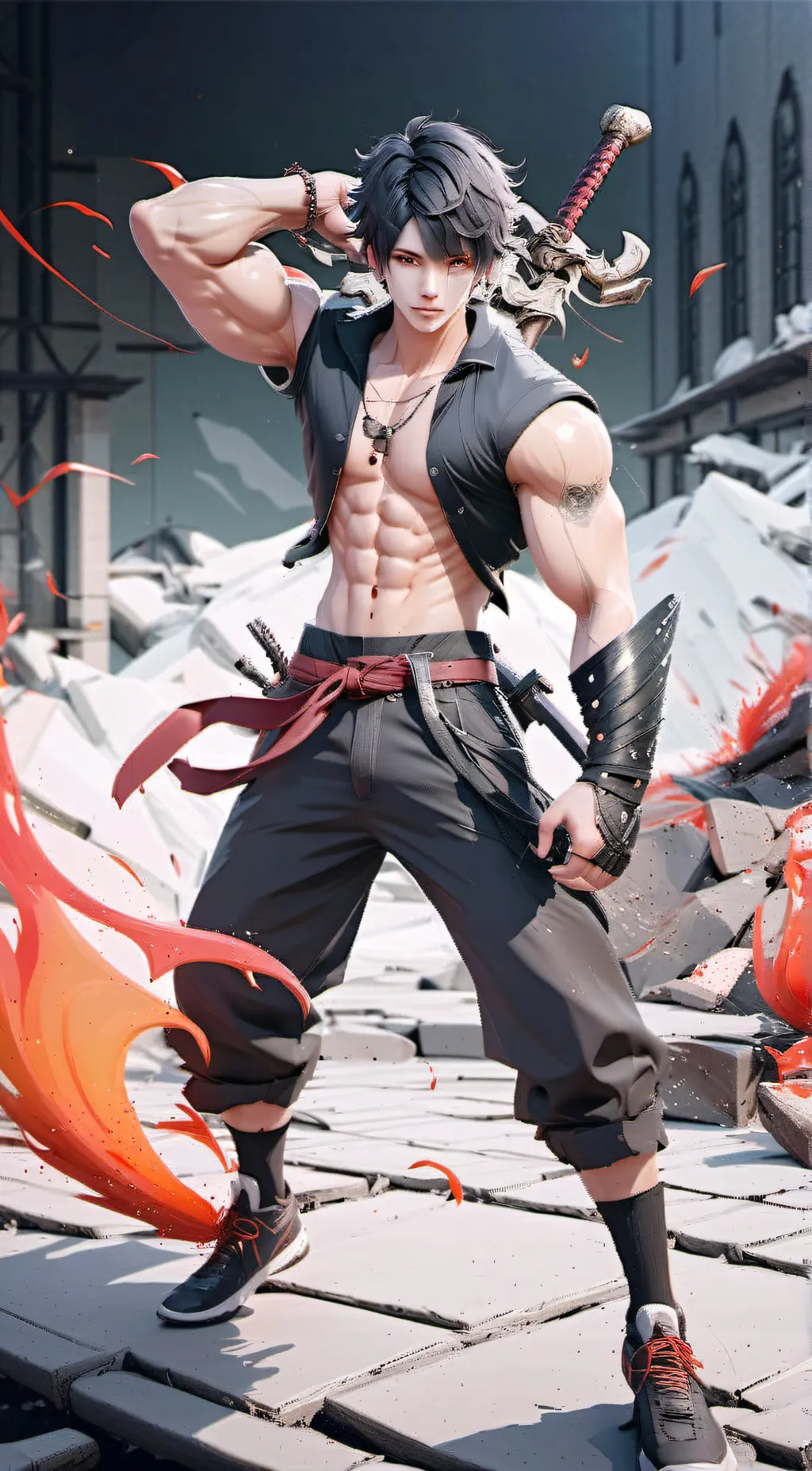 ai character: conner background