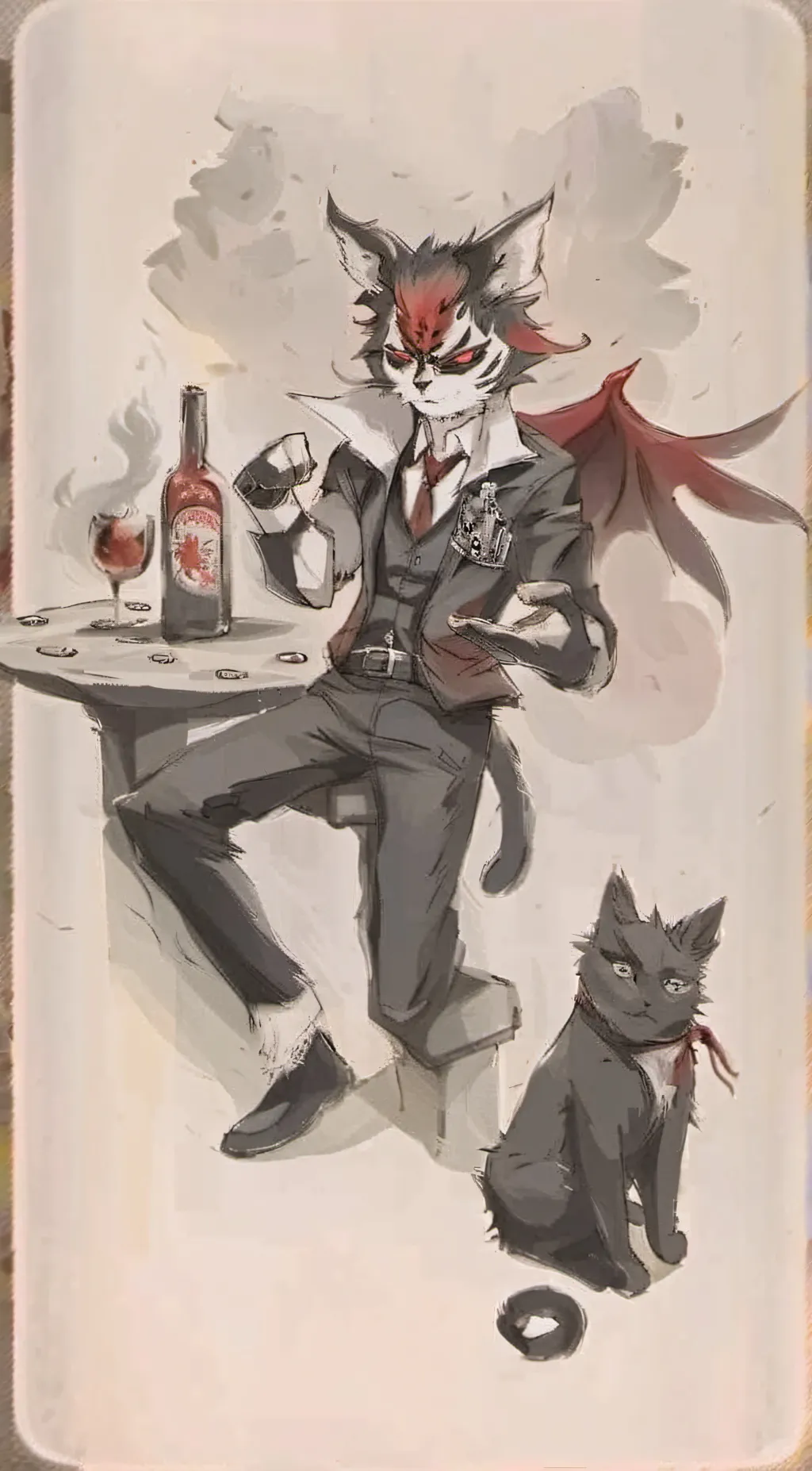 ai character: Husk background