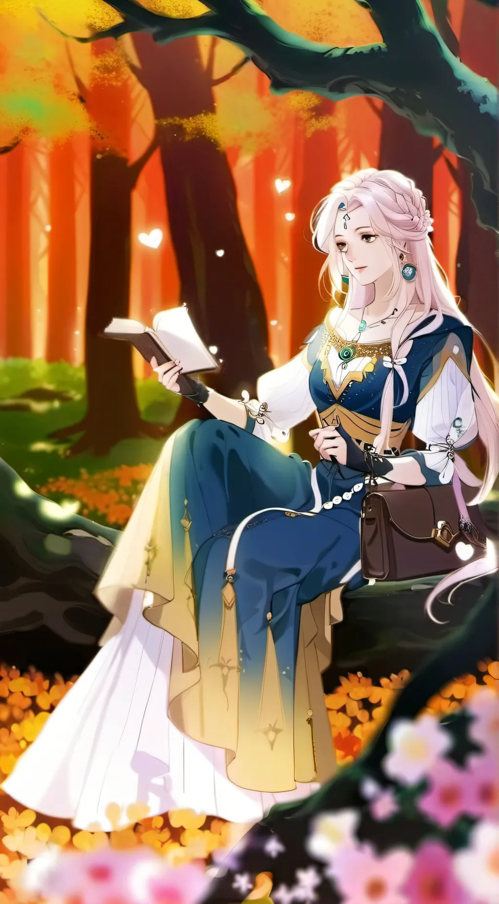 ai character: Elara background