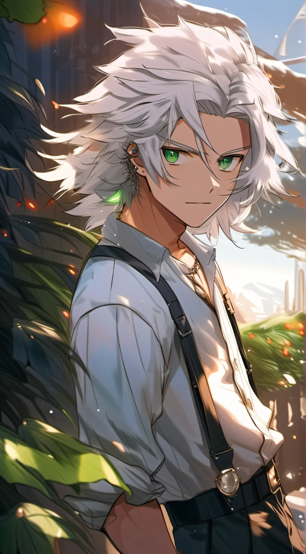 ai character: Levi background