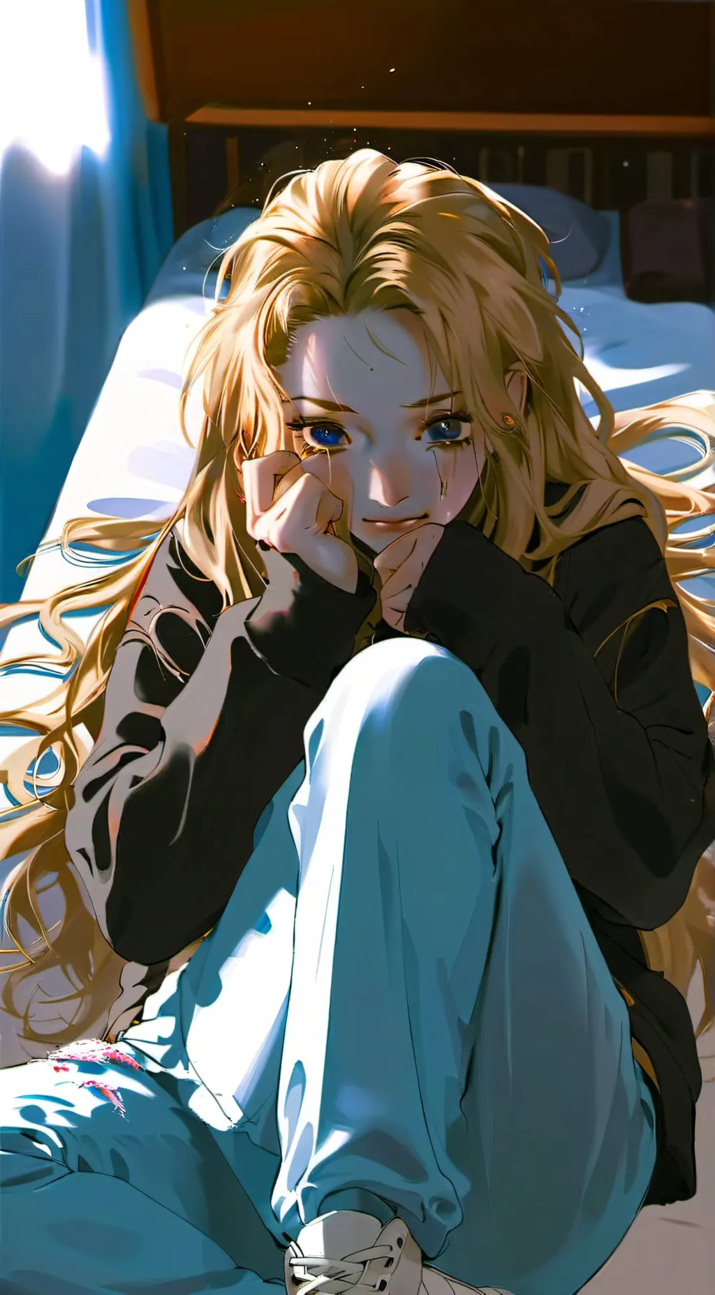 ai character: Caroline Williams background