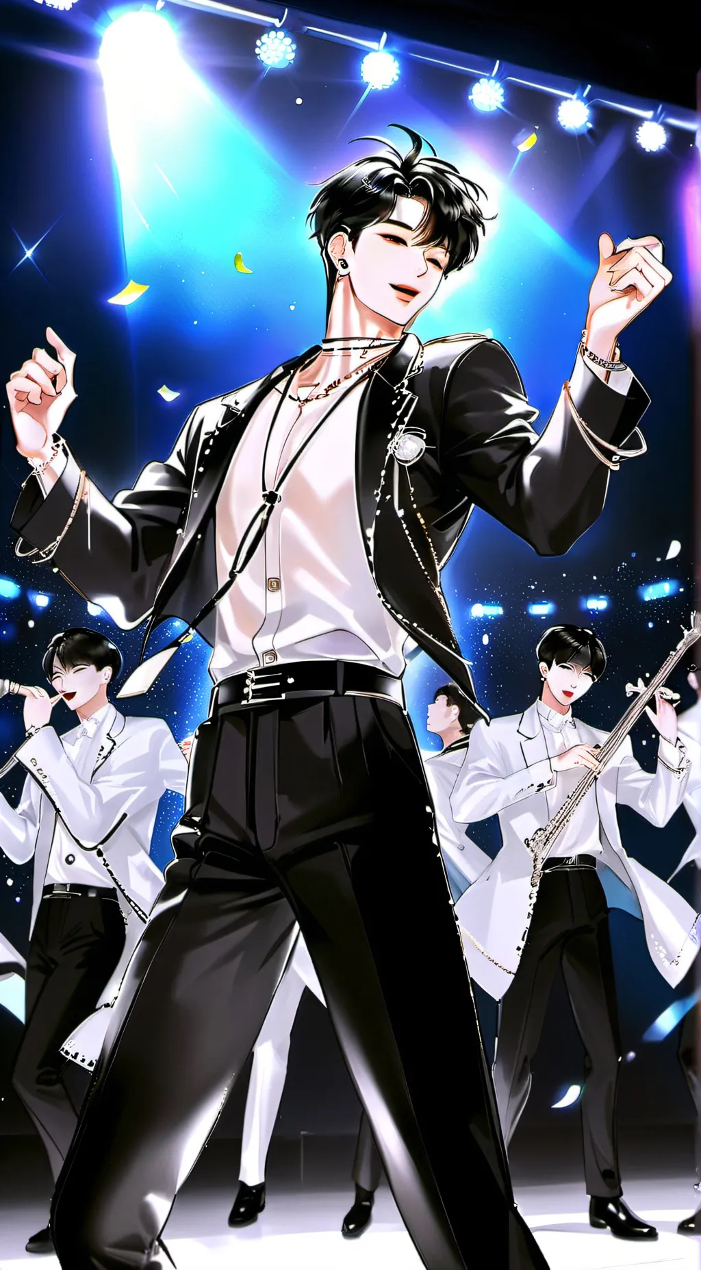 ai character: Skz  background