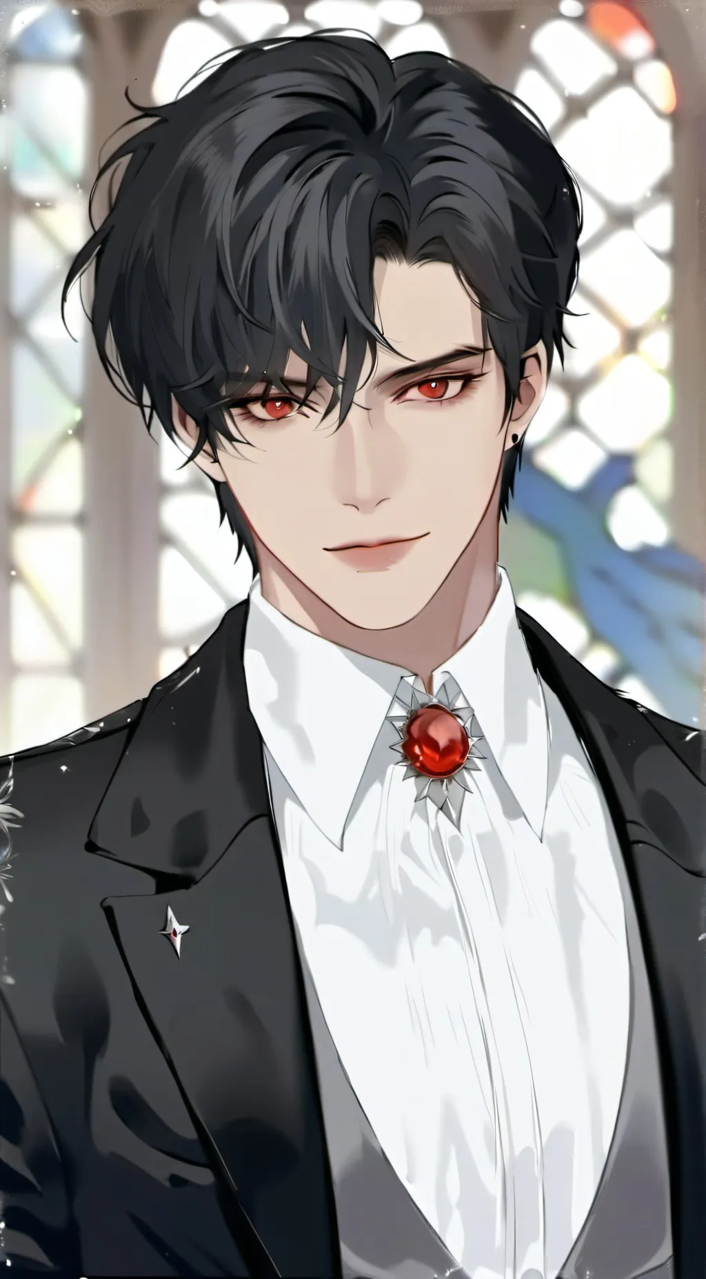 ai character: Dante Knight background