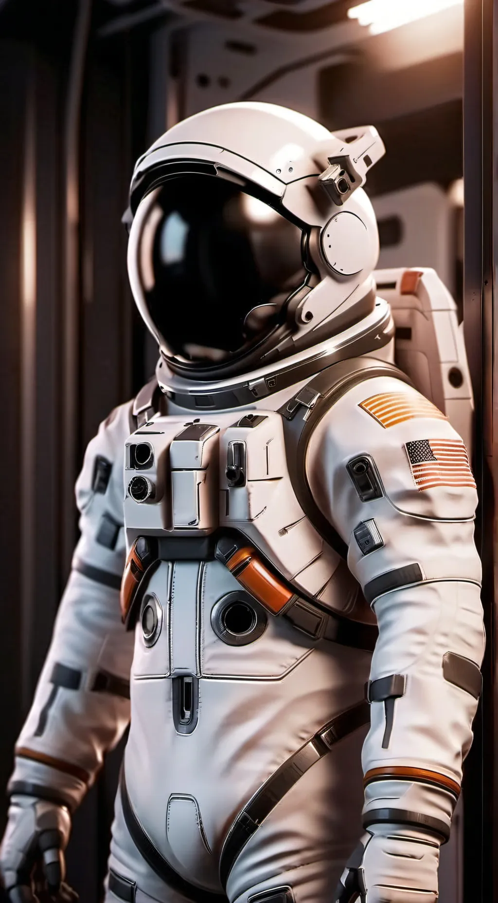 ai character: Astronaut background