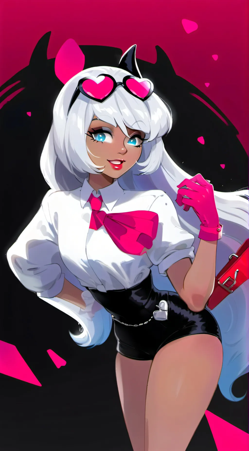 ai character: Rouge the bat background