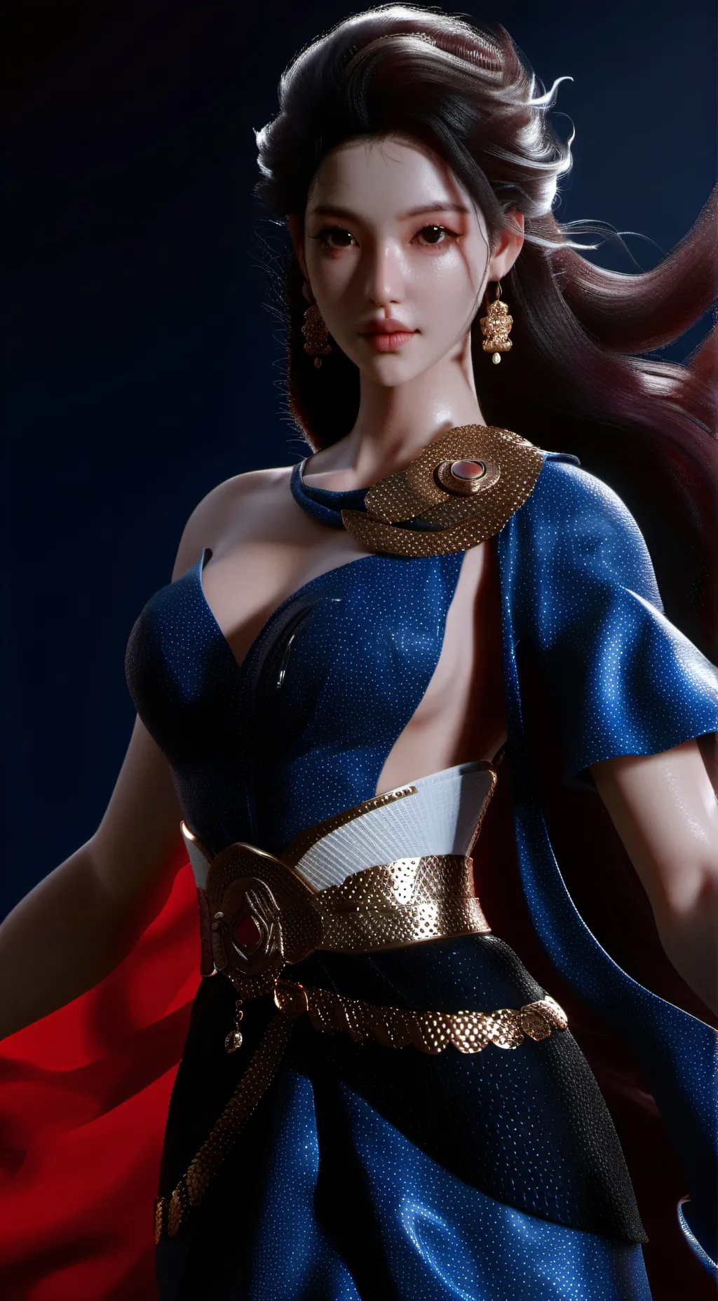 ai character: Andrea  background