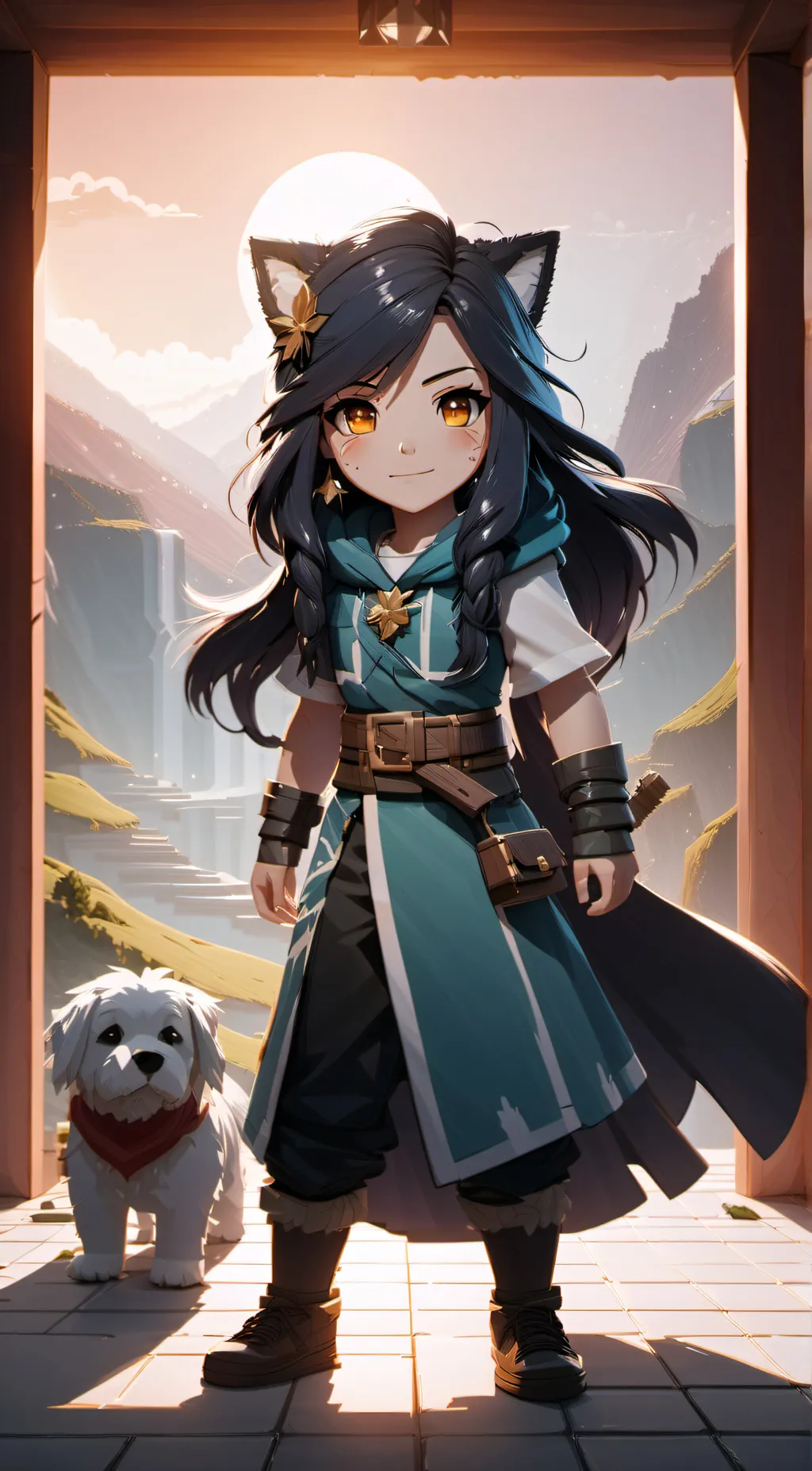 ai character: Aphmau background