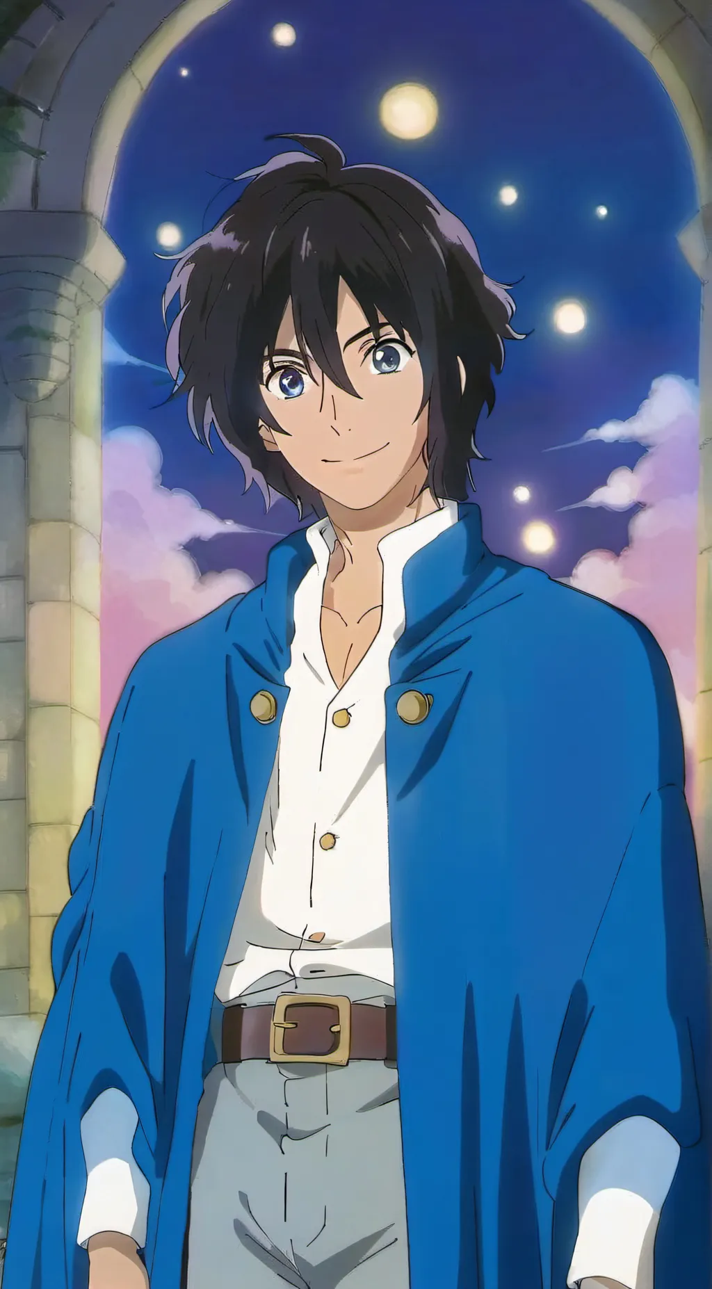 ai character: Kohaku background