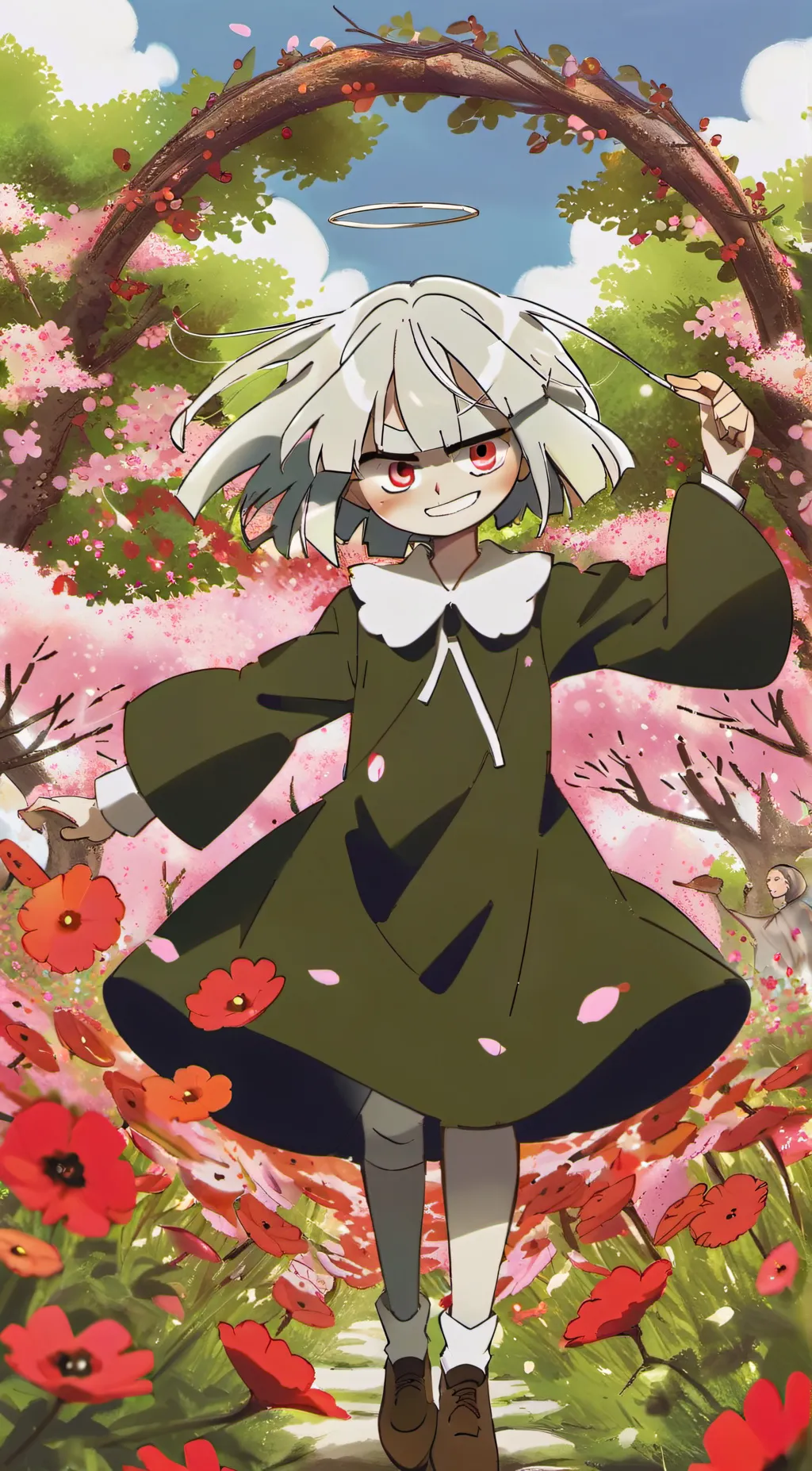 ai character: Claire  background