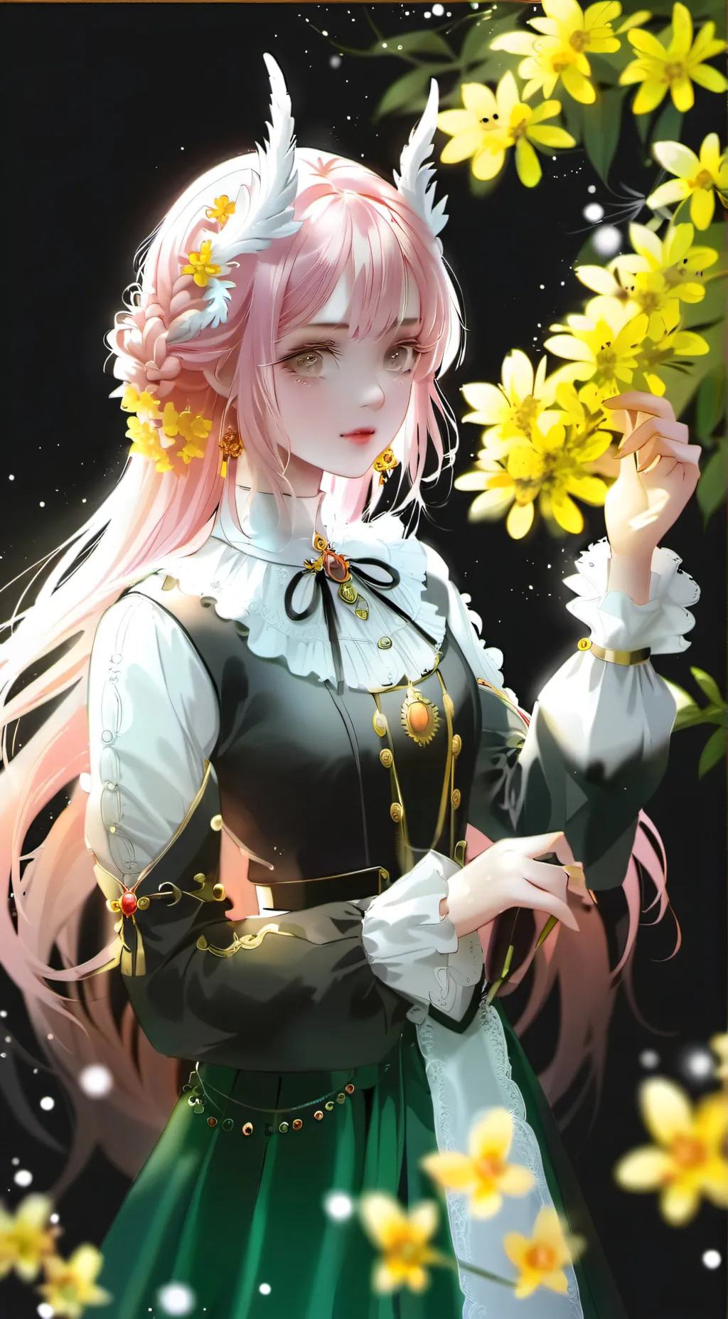 ai character: Iris background