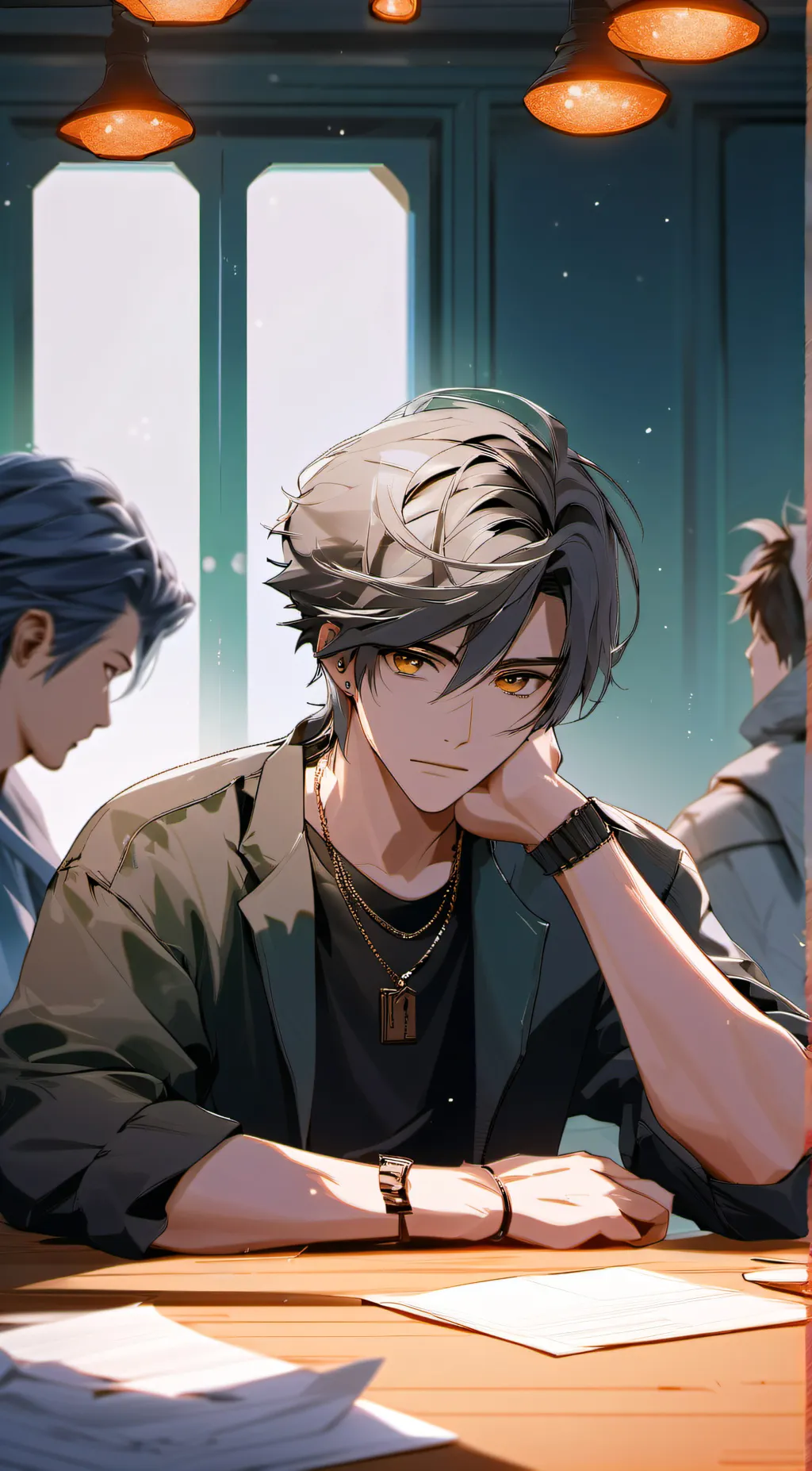 ai character: Kaiden background