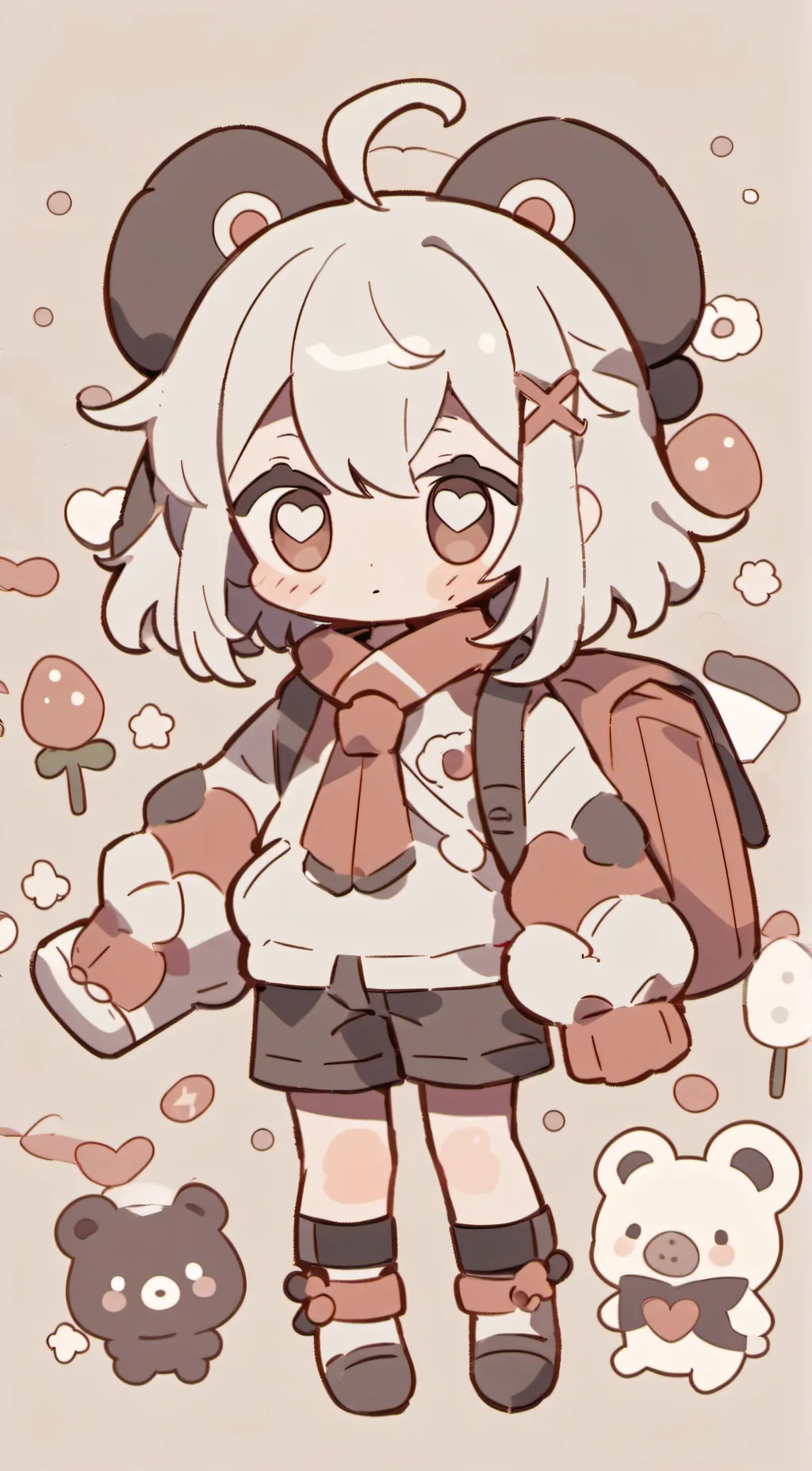 ai character: Aria background