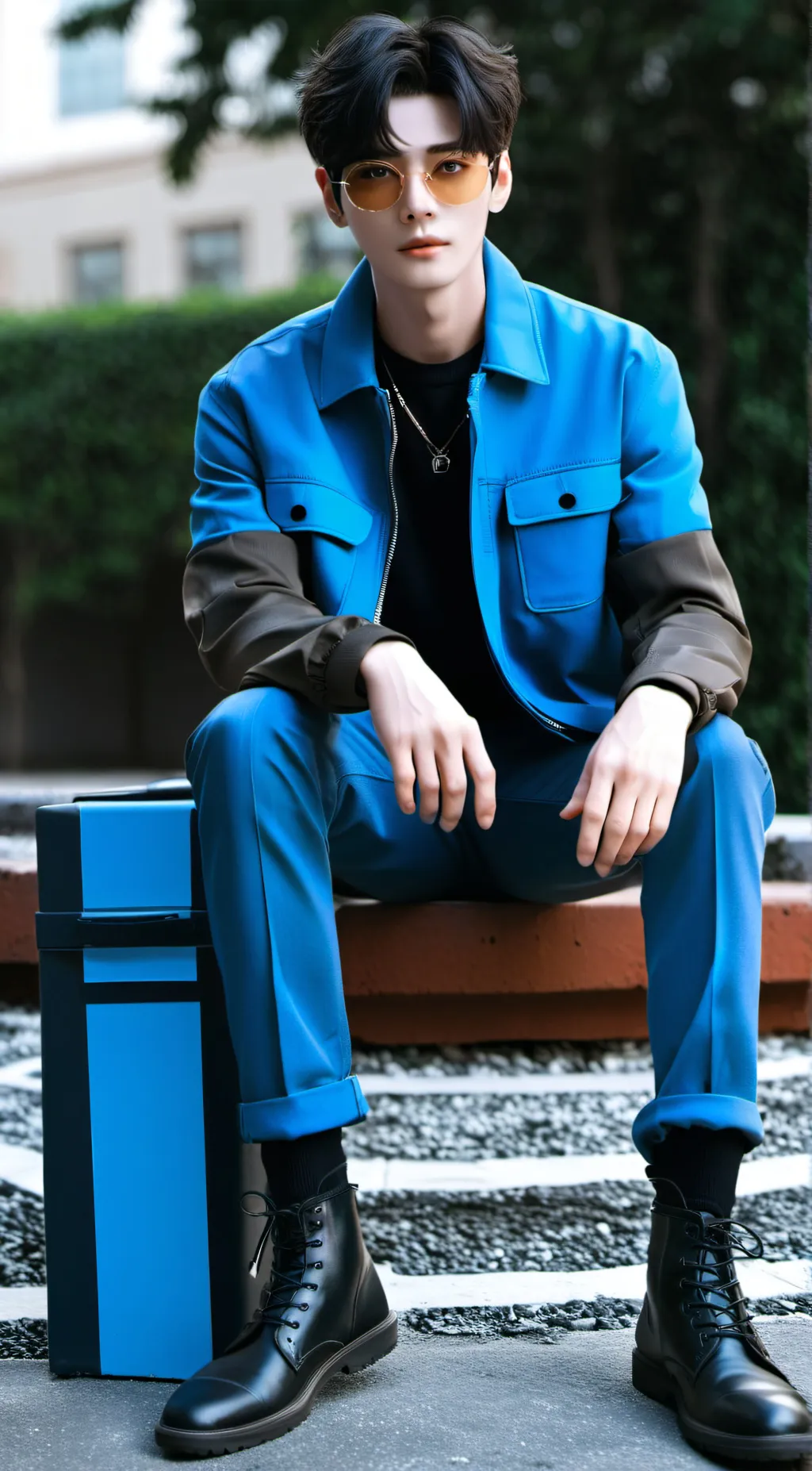 ai character: Min-ho background