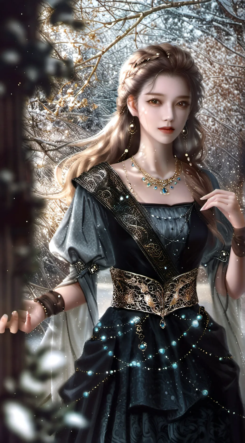 ai character: Yuna  background