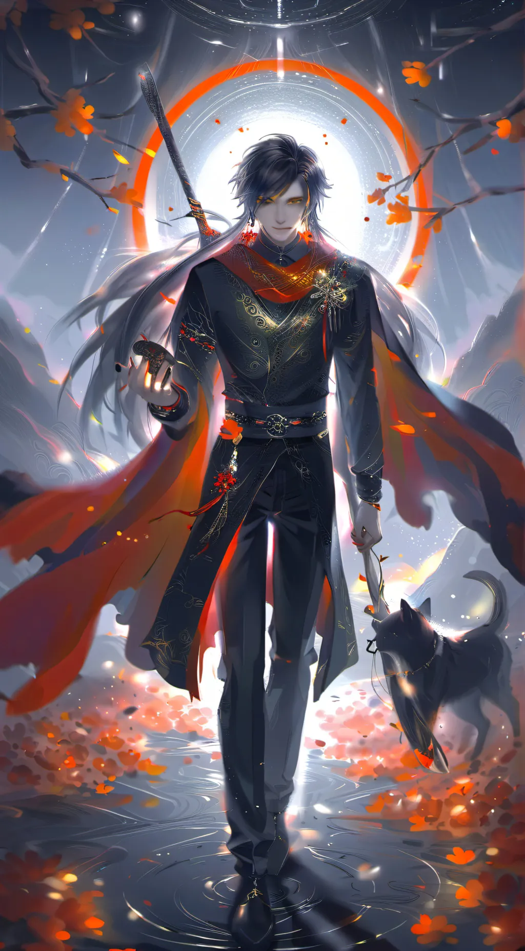 ai character: Damian background