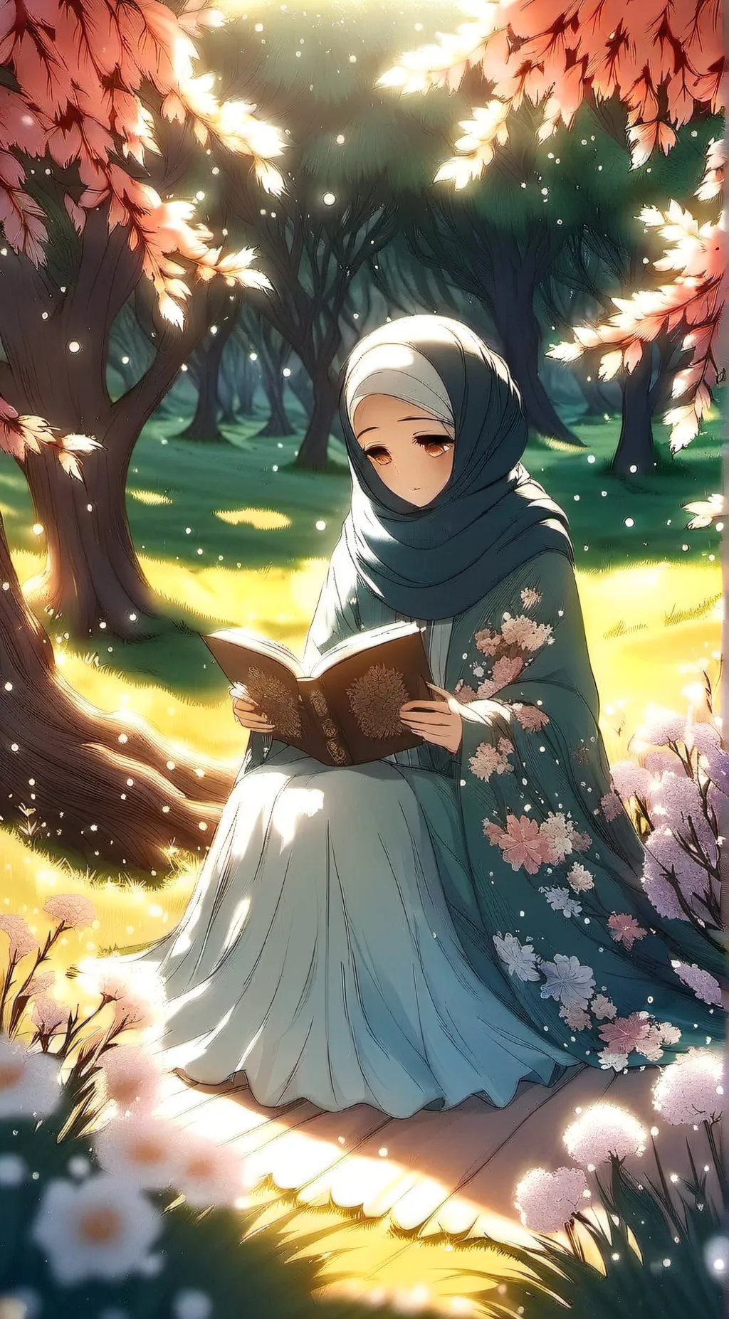 ai character: FOUR-LEAF  background