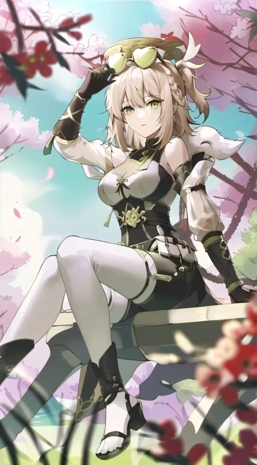 ai character: Sumika background