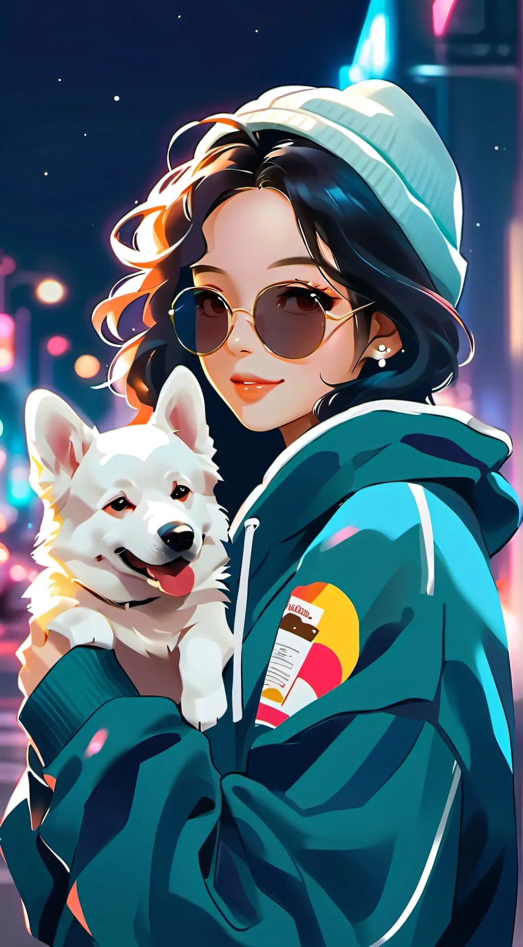 ai character: Mackenzie  background