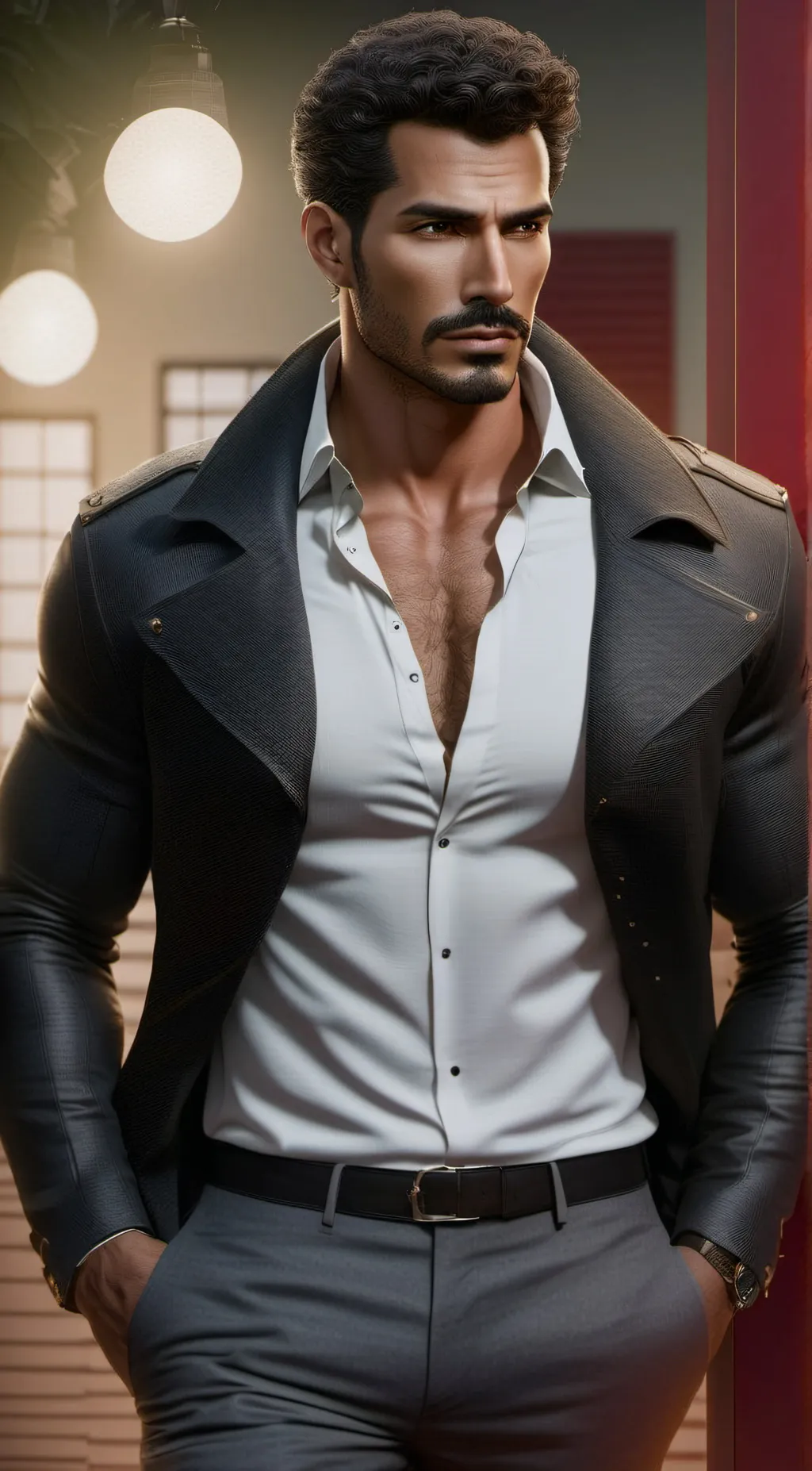 ai character: Alejandro Ortiz background