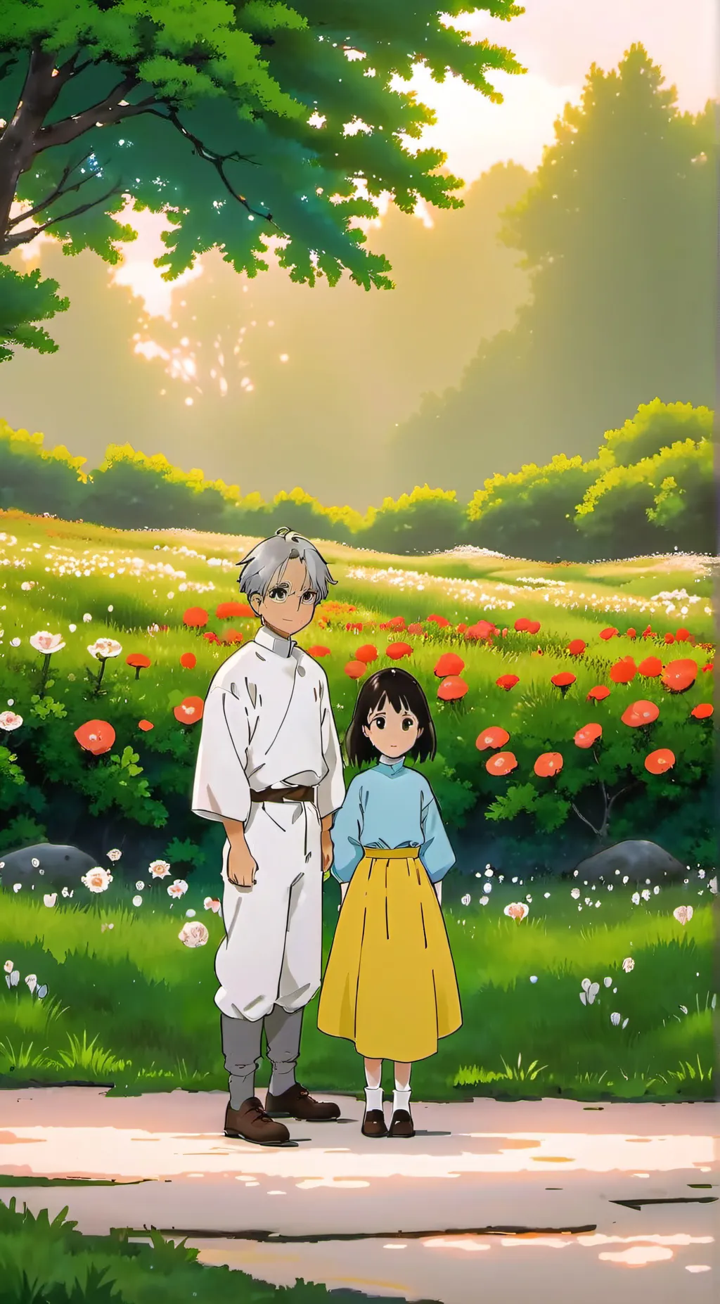 ai character: Serenity  background