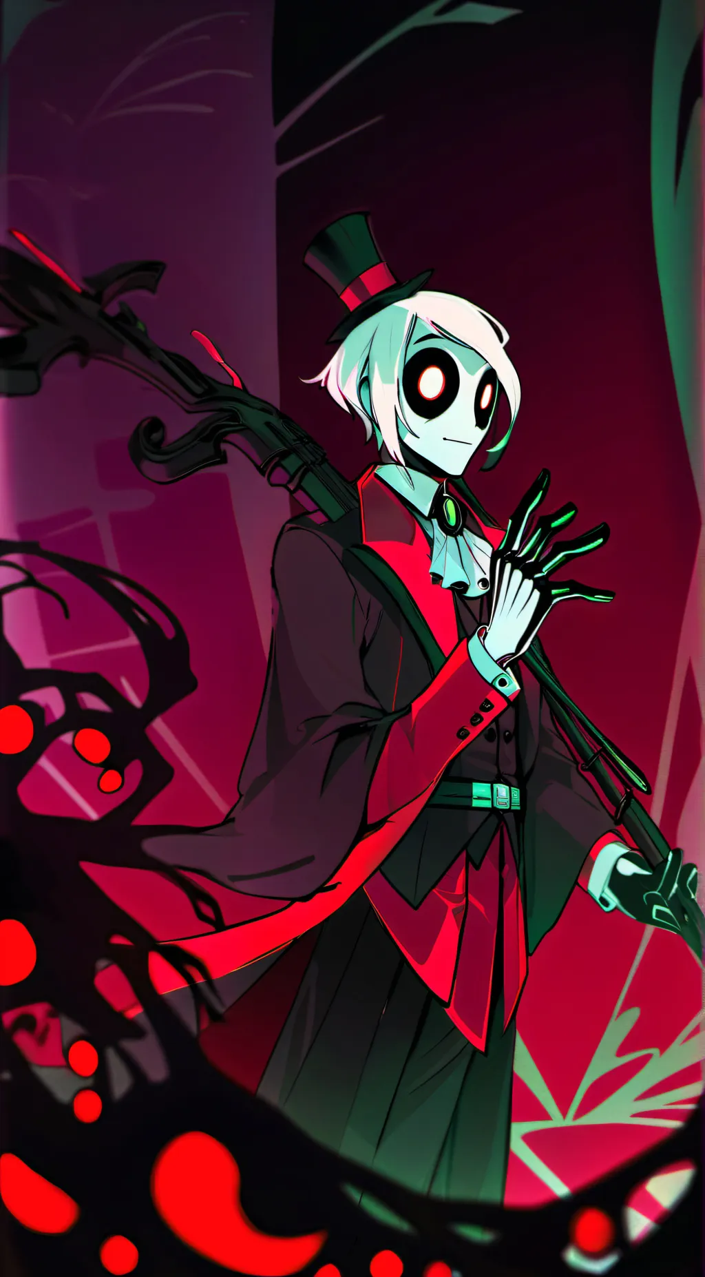 ai character: DemonicSpade background