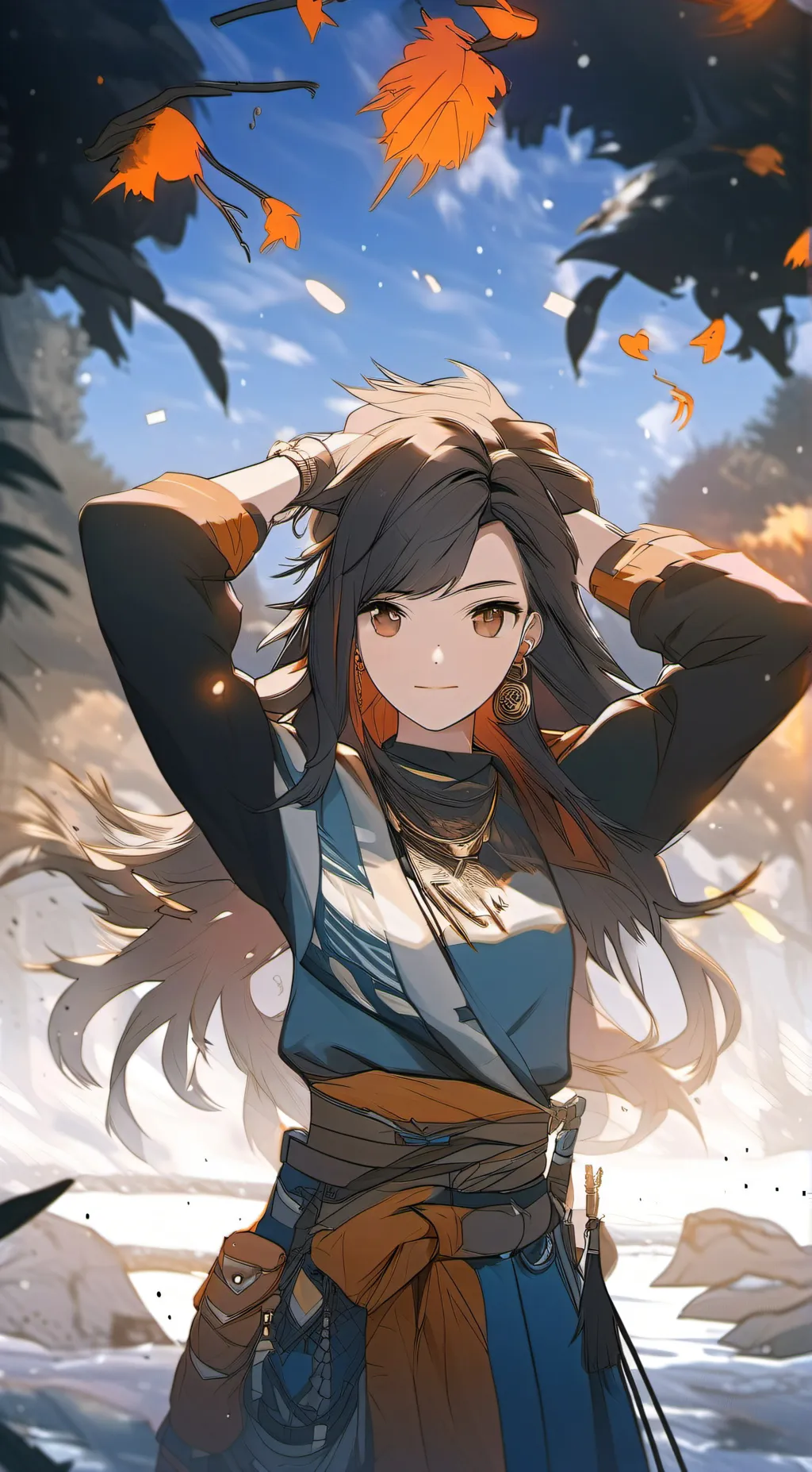 ai character: Lexy background