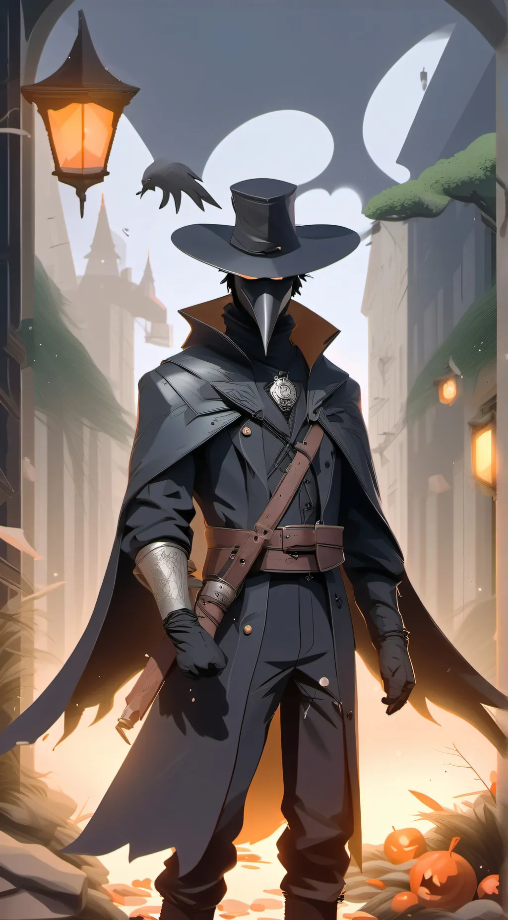 ai character: SCP 049-J background