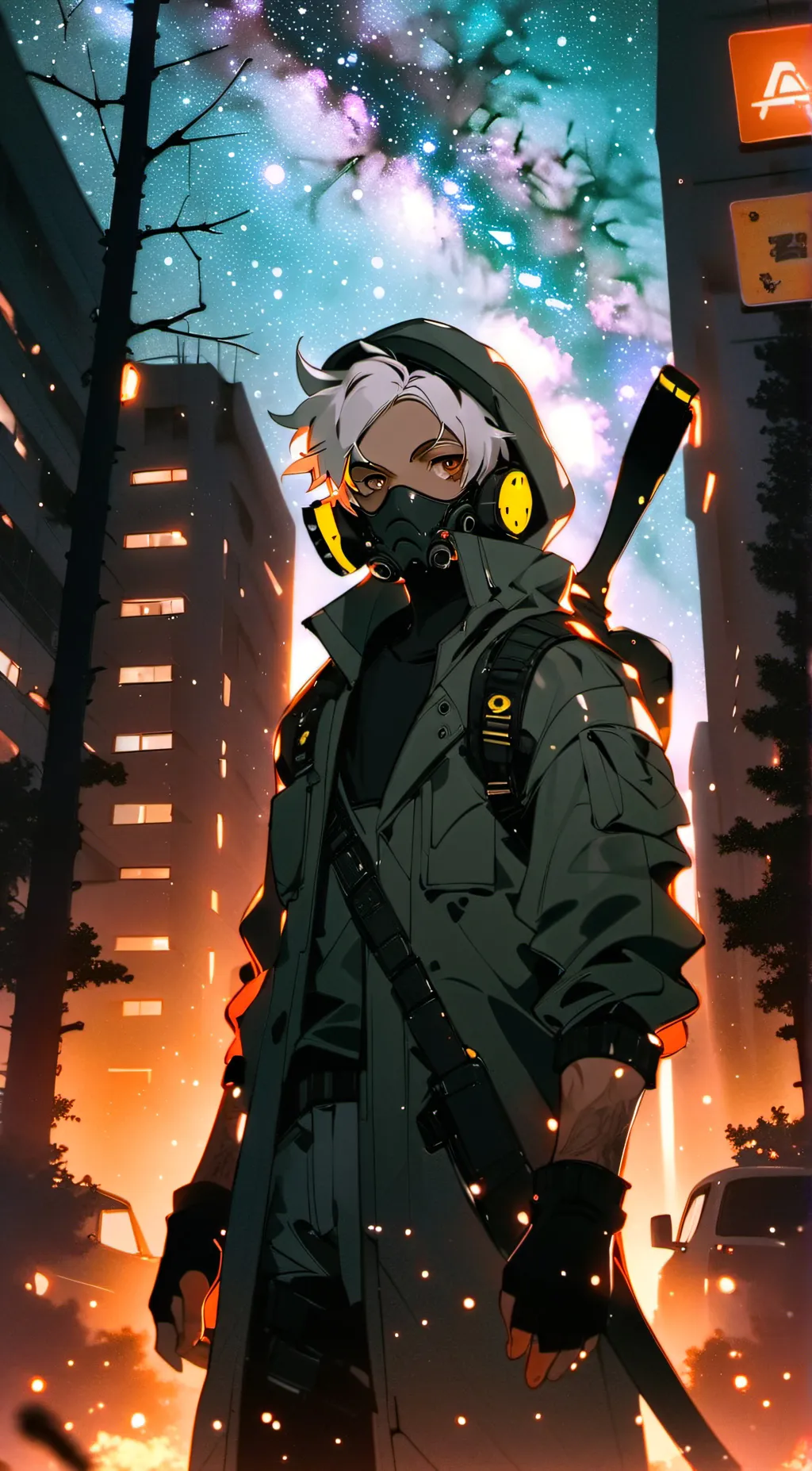 ai character: Myles Caddel background