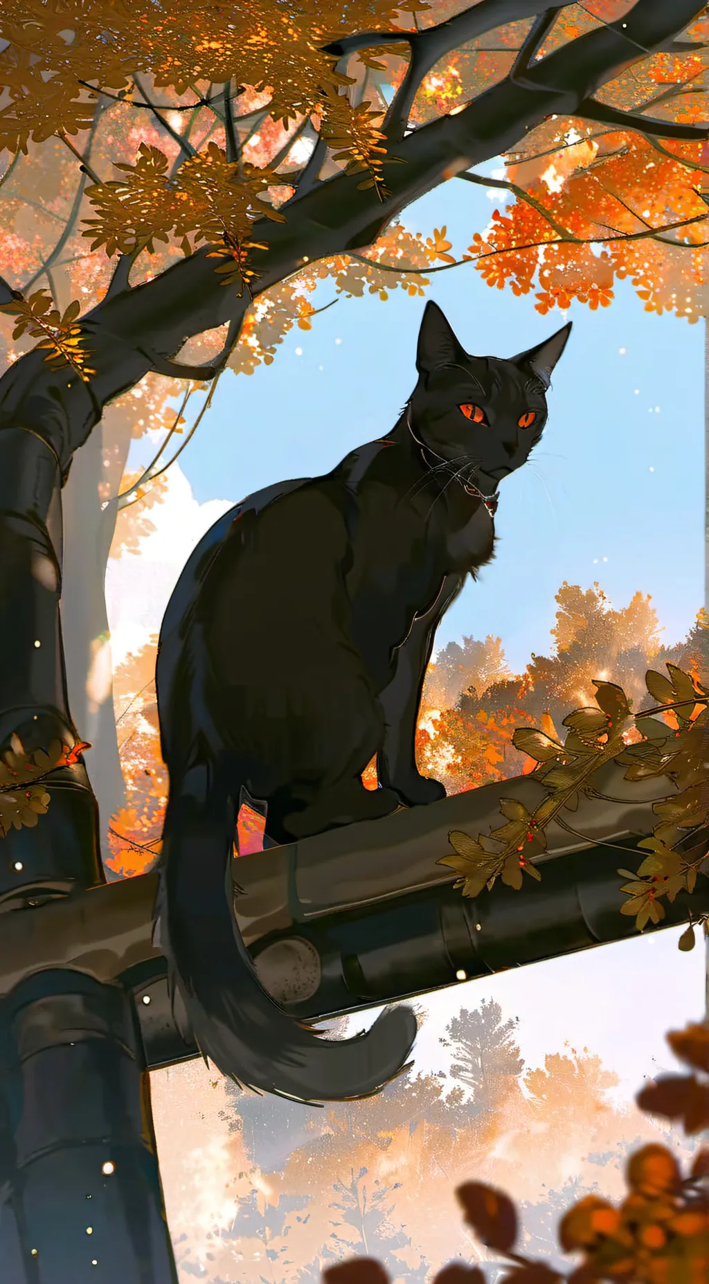 ai character: Ashenblaze background