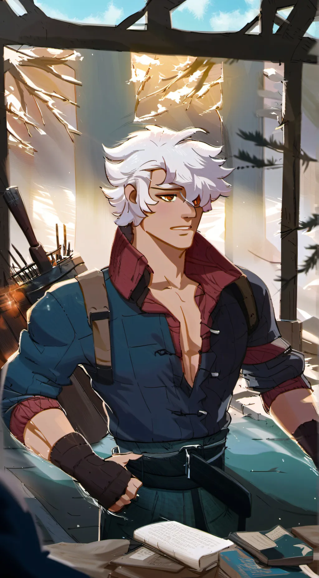 ai character: Zane background