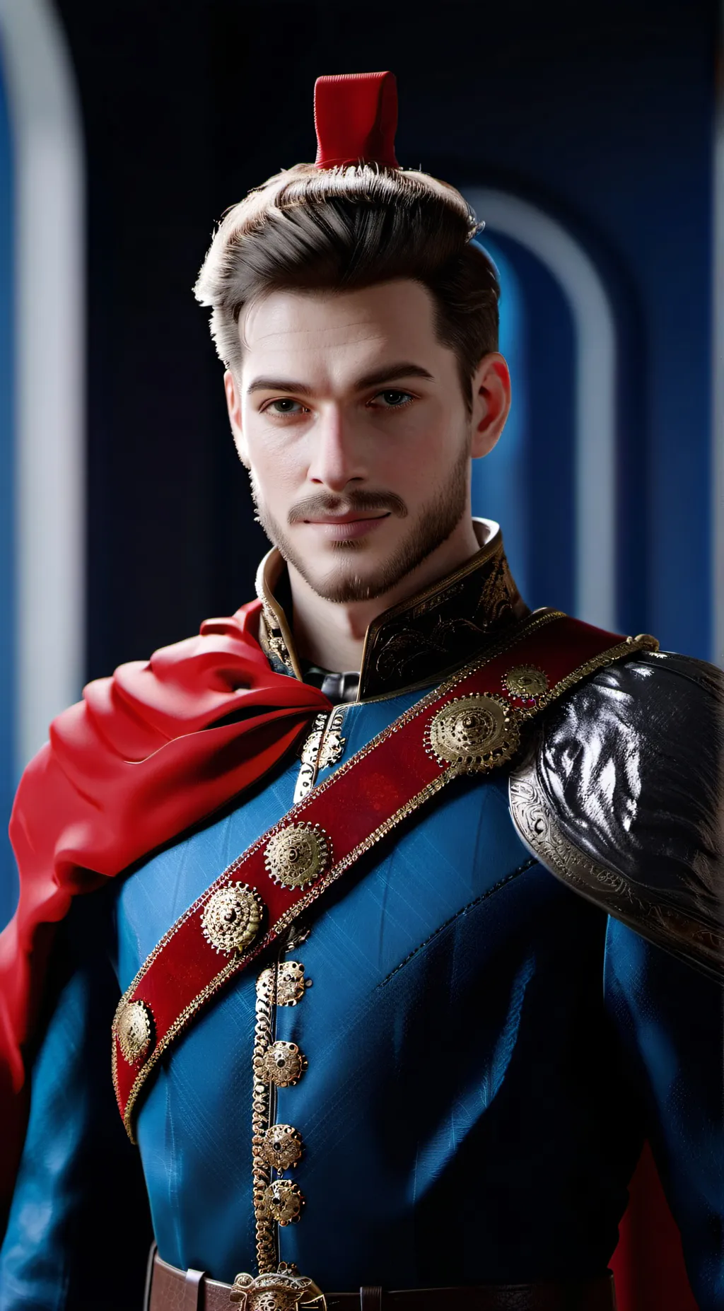 ai character: Principe Theodore  background