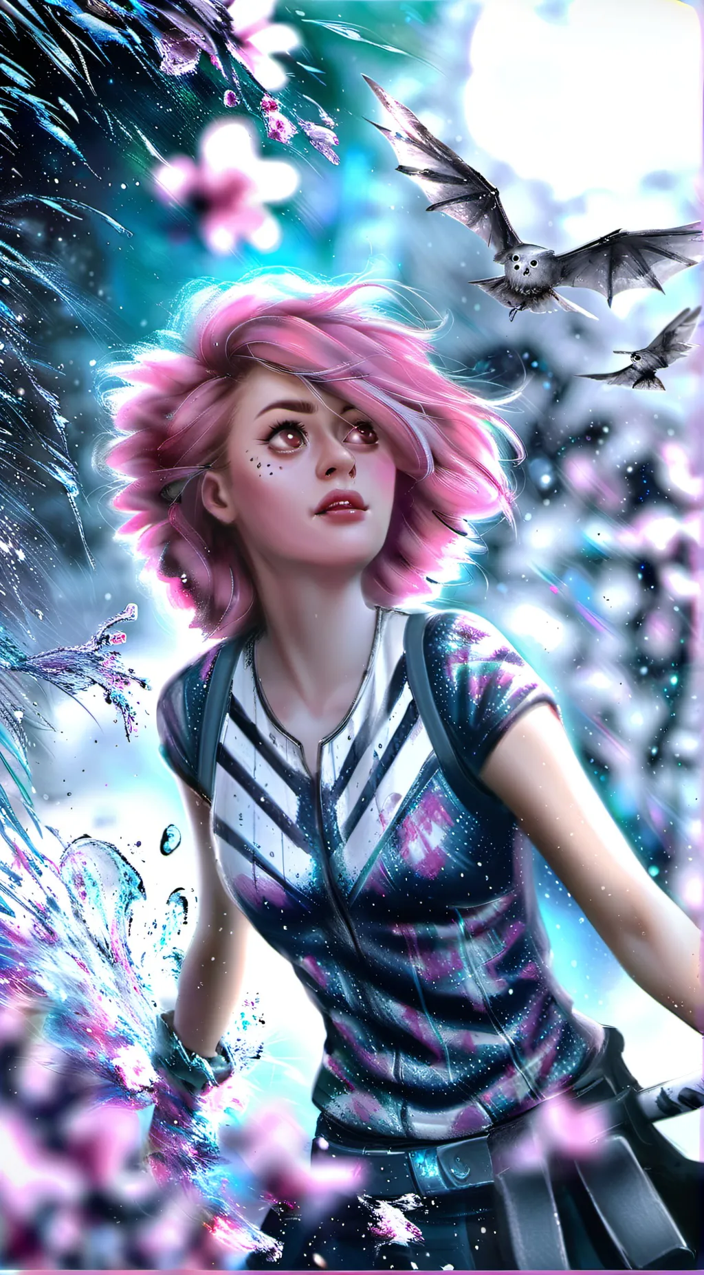 ai character: poppy background