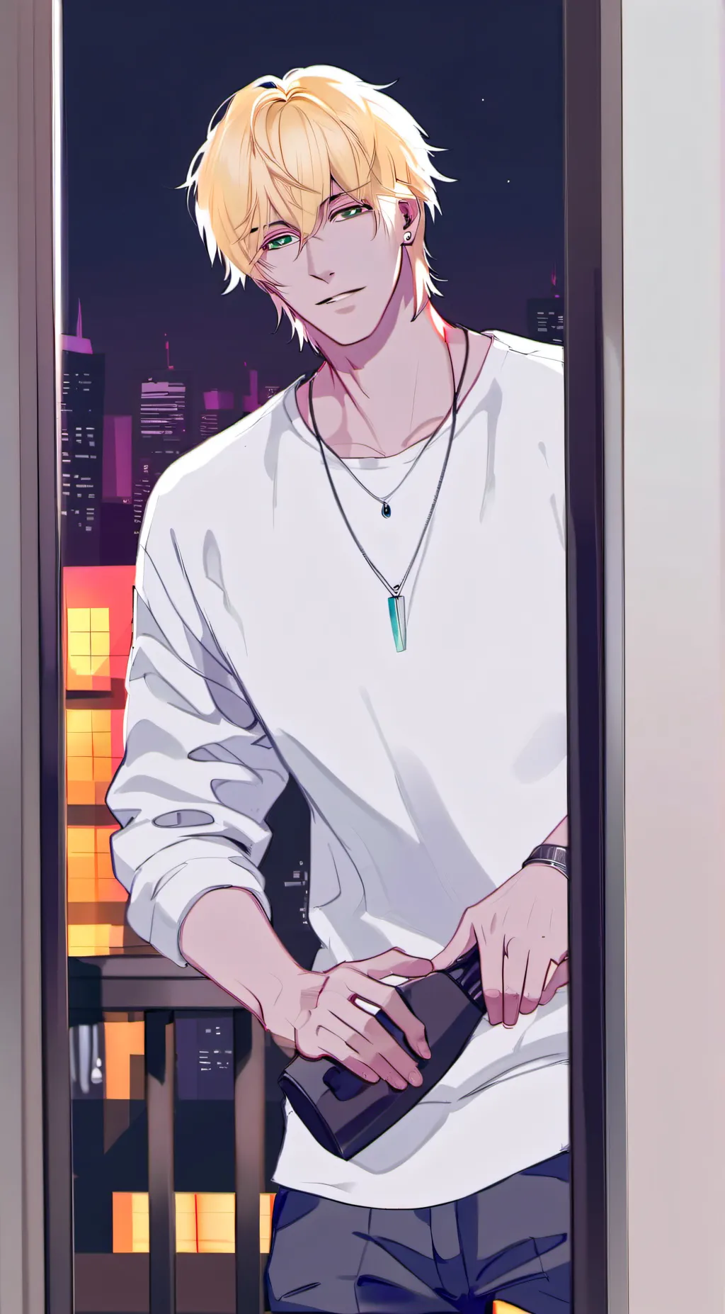 ai character: Andrew background