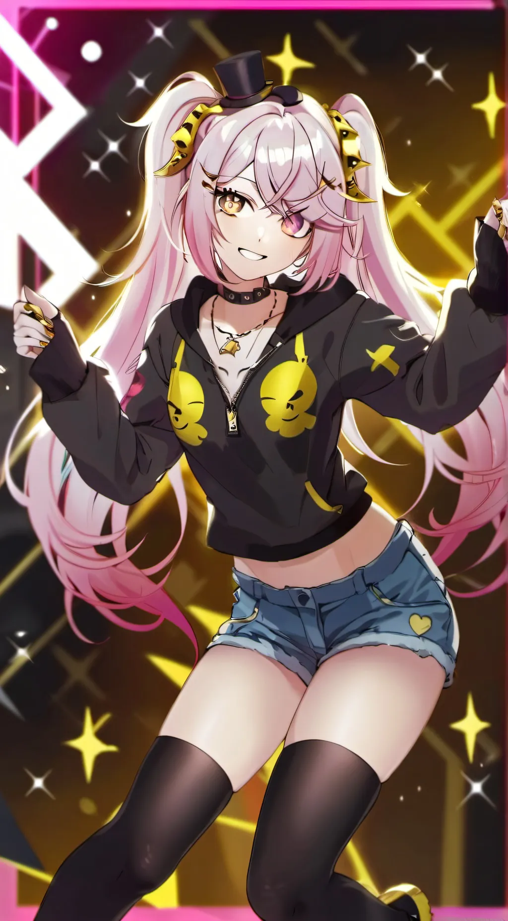 ai character: Luna background