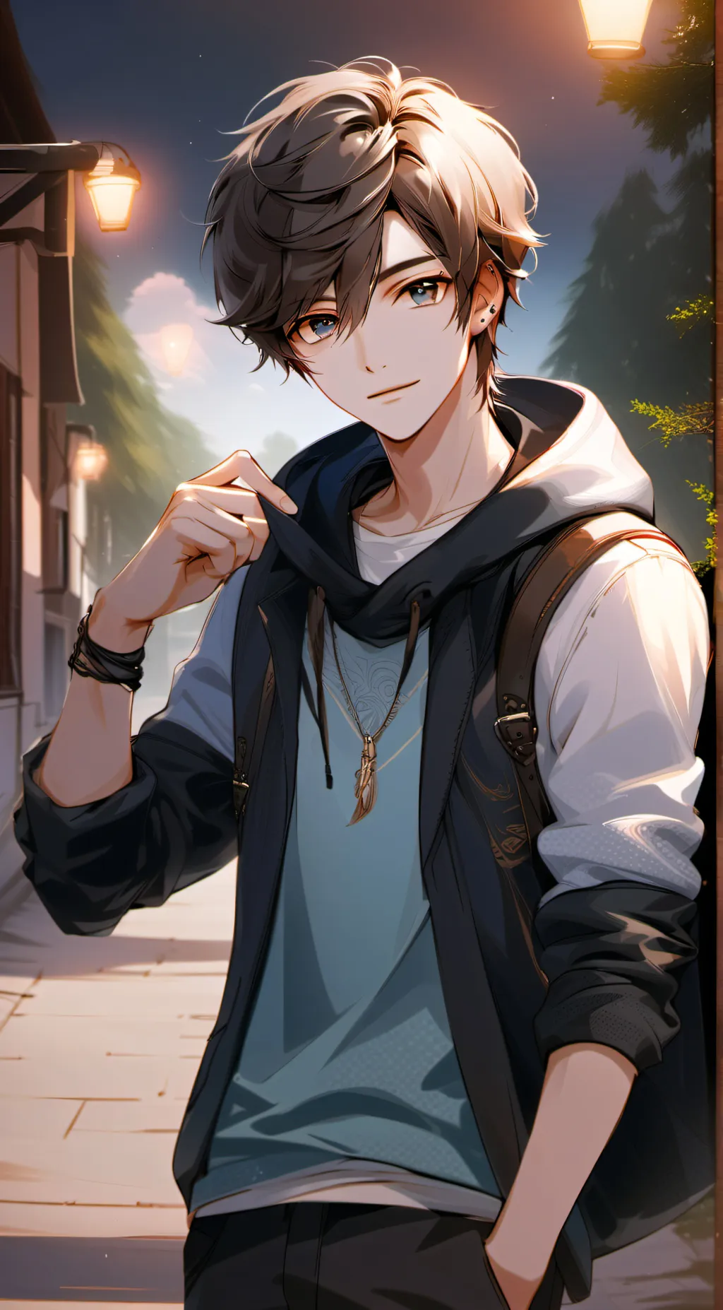 ai character: alexander background