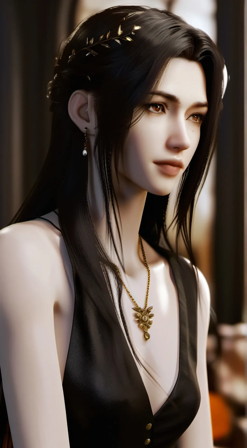 ai character: KIM NAQIA NATASHA  background