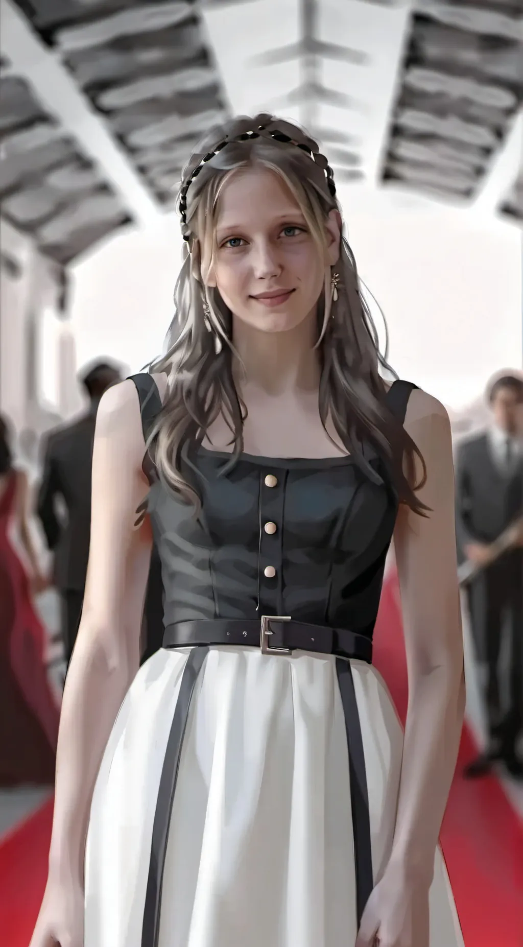 ai character:  Neeshie / bestie  background