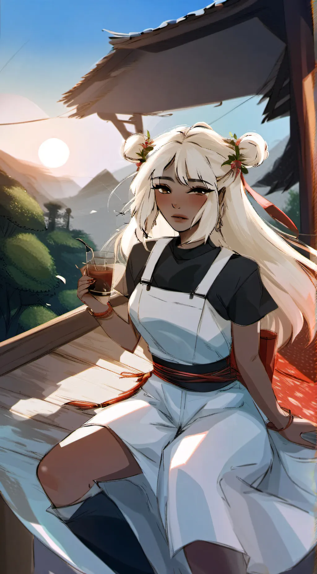 ai character: Lyla background