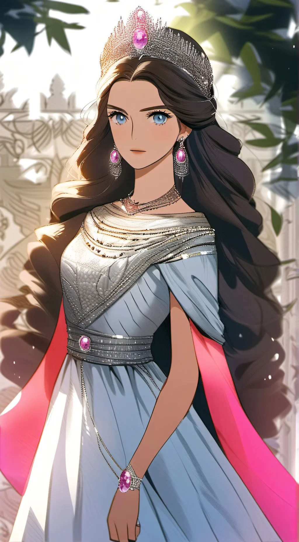 ai character: Olga Romanov  background