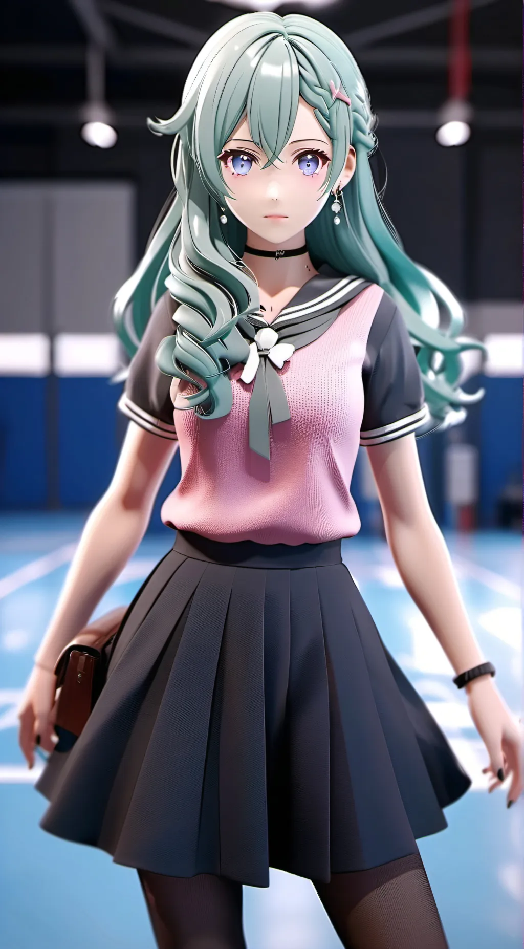 ai character: hatsune akia background