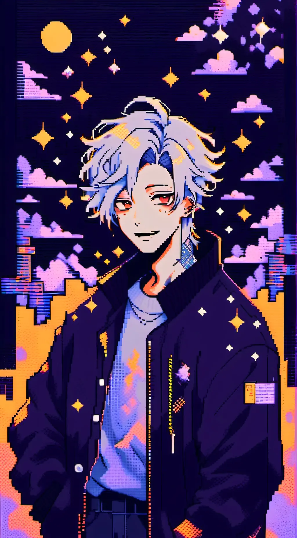 ai character: Kayden Yui background