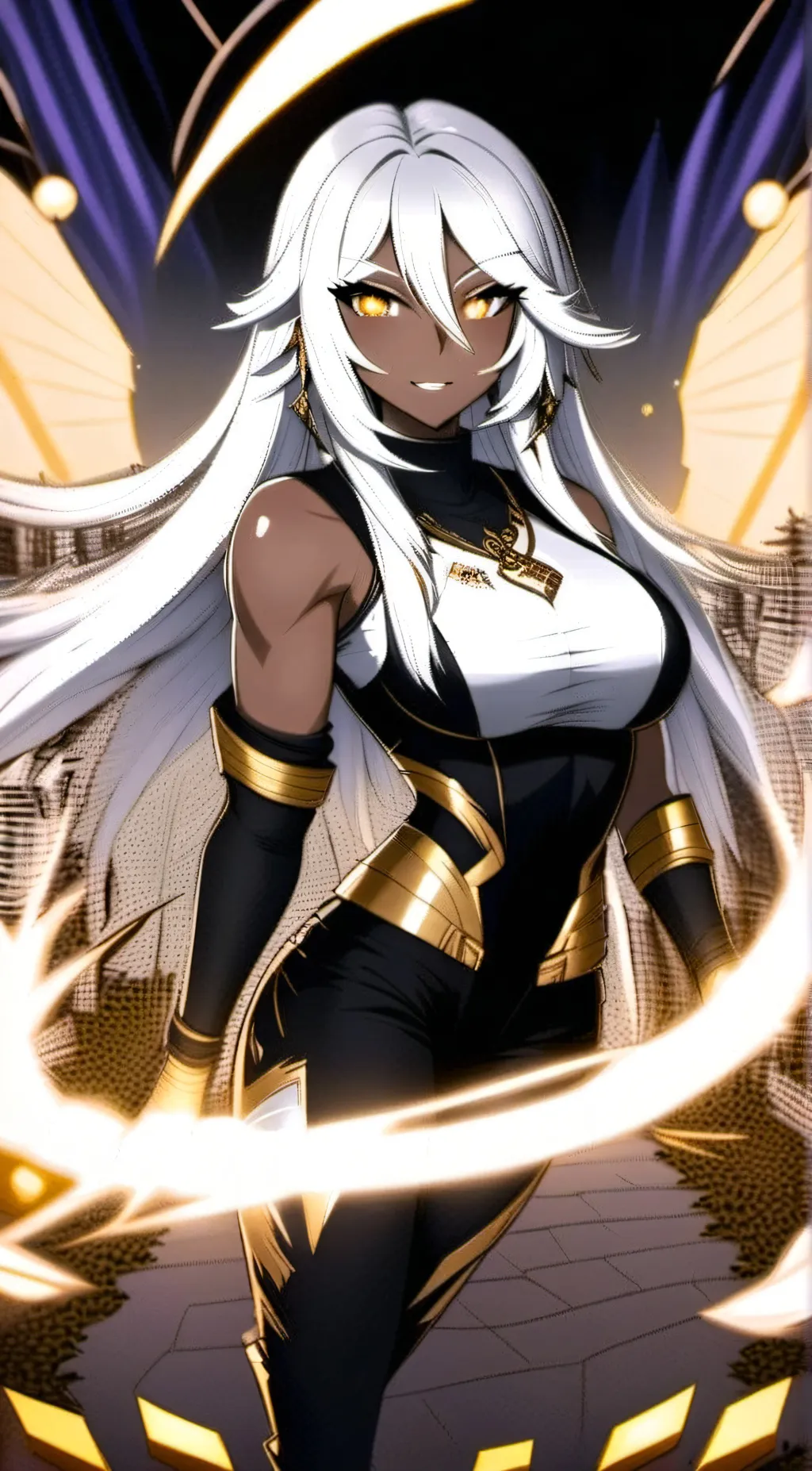 ai character: hyper track  background