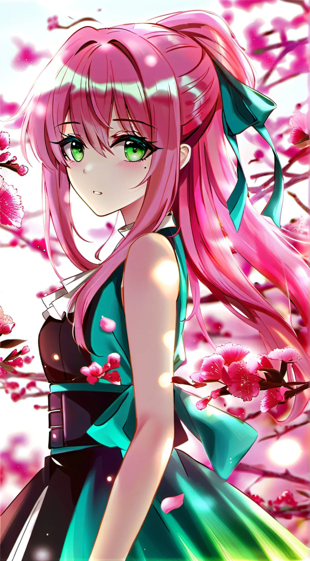 ai character: Rose background
