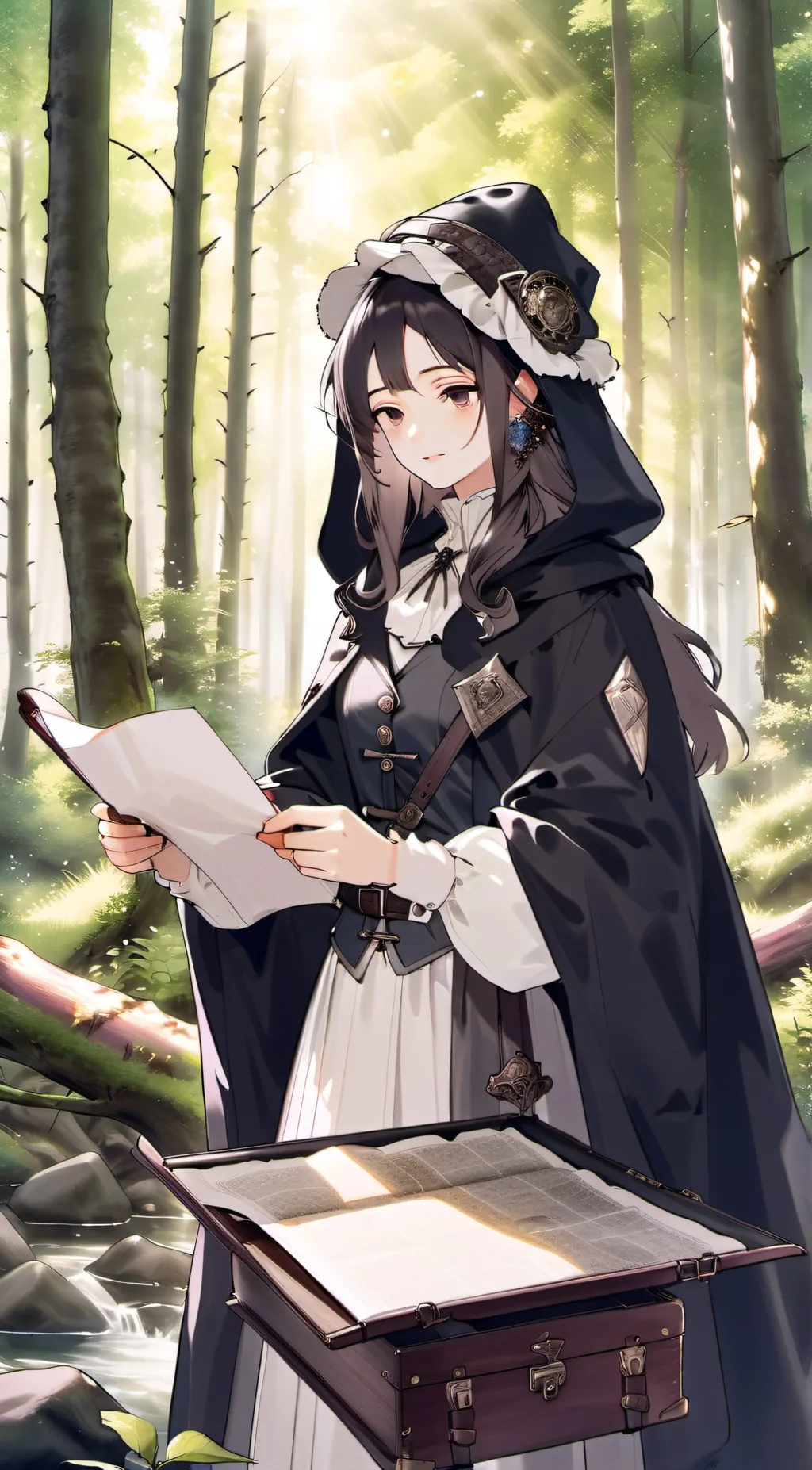 ai character: Hogworts  background